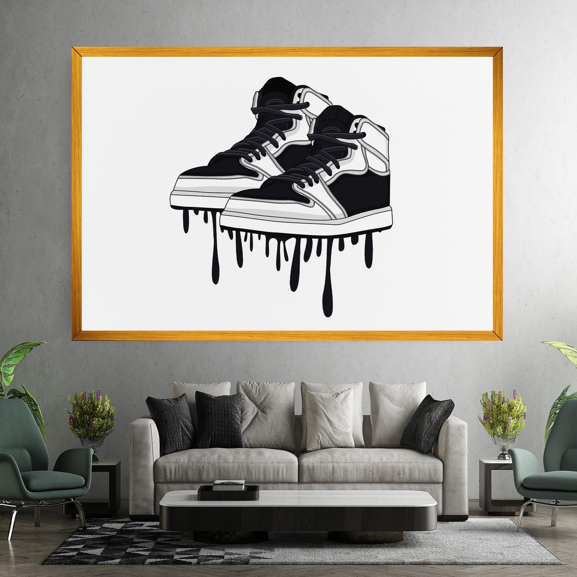 Black White Shoes mockup 7