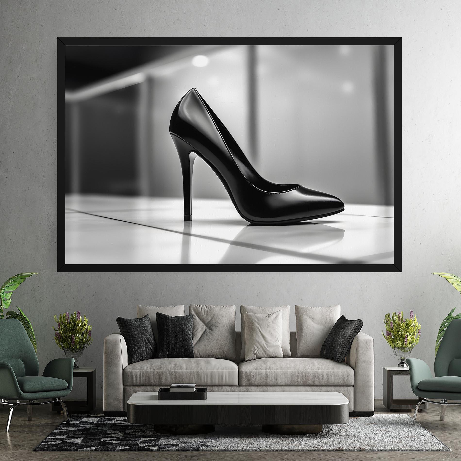 Leinwandbild Black Unique Design mockup 7