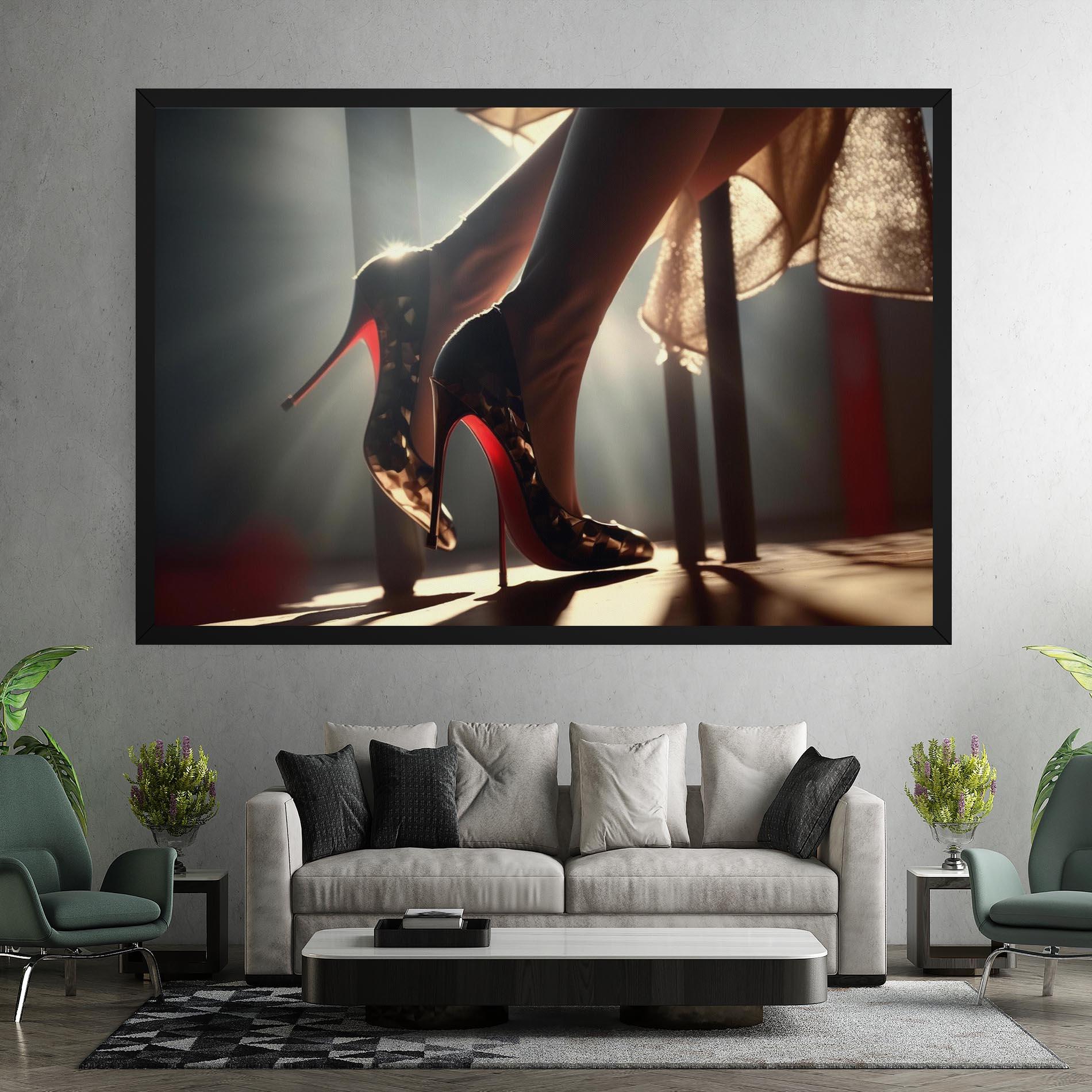 Leinwandbild Heels In The Sun mockup 7