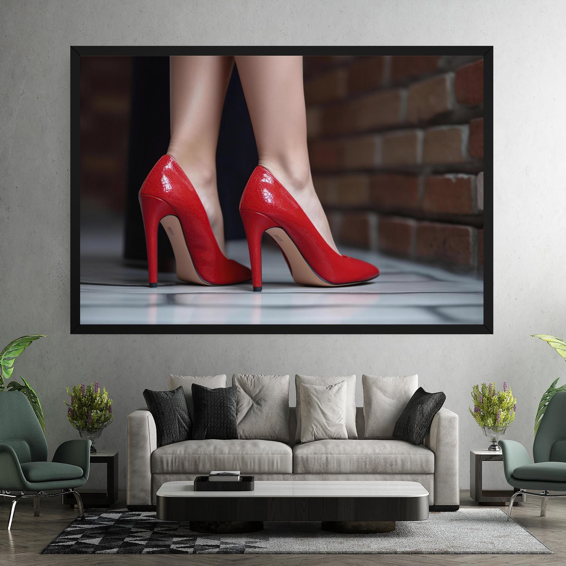 Sexy Red Heels mockup 7