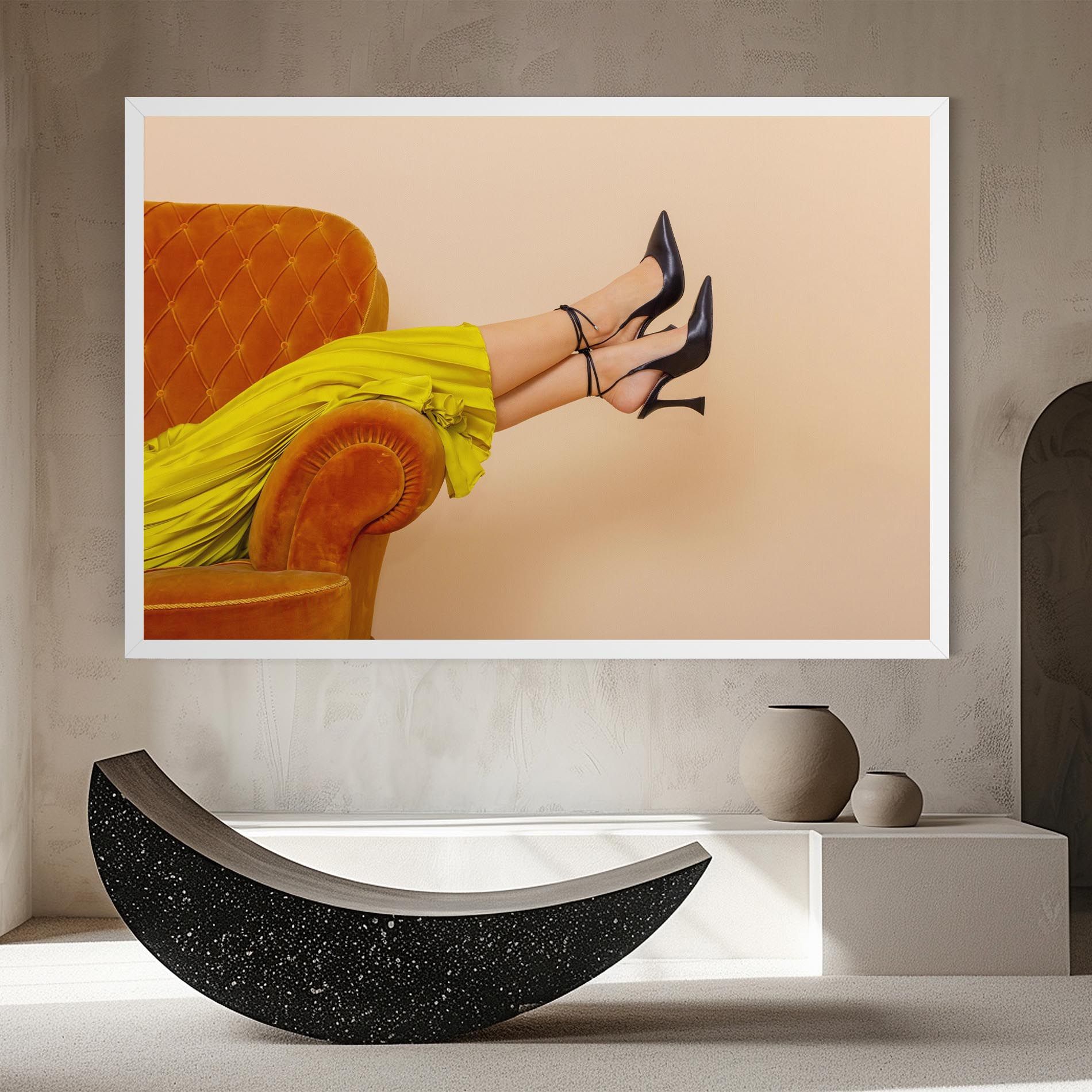 Black Heals On Cream mockup 8