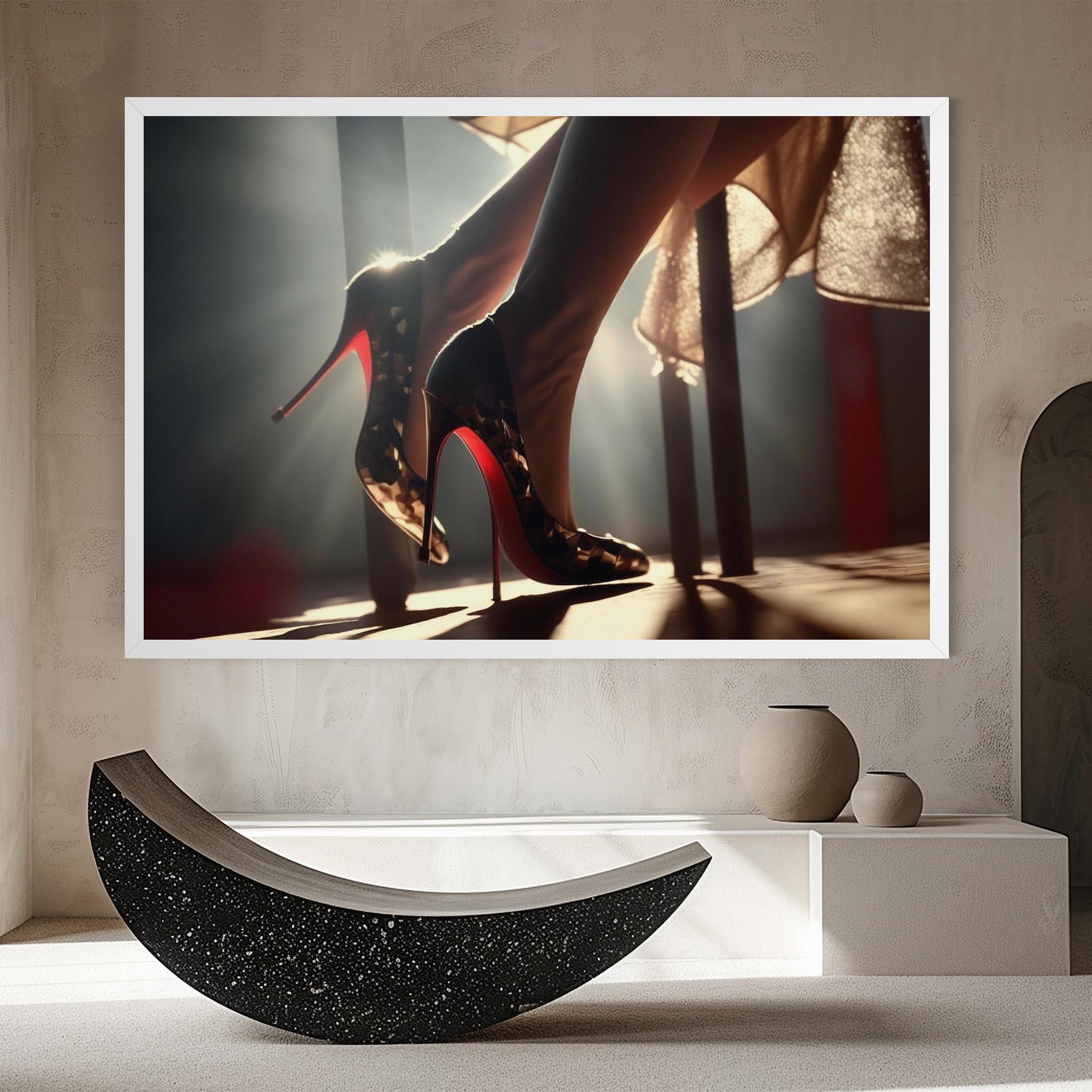 Leinwandbild Heels In The Sun mockup 8