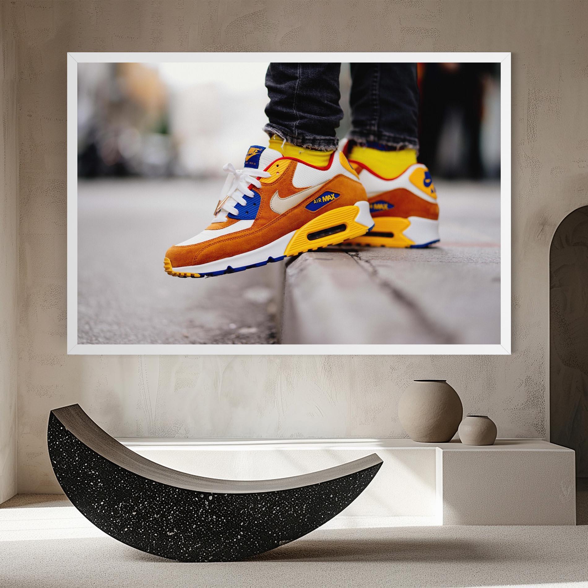 Leinwandbild Nike Air Max Shoes mockup 8