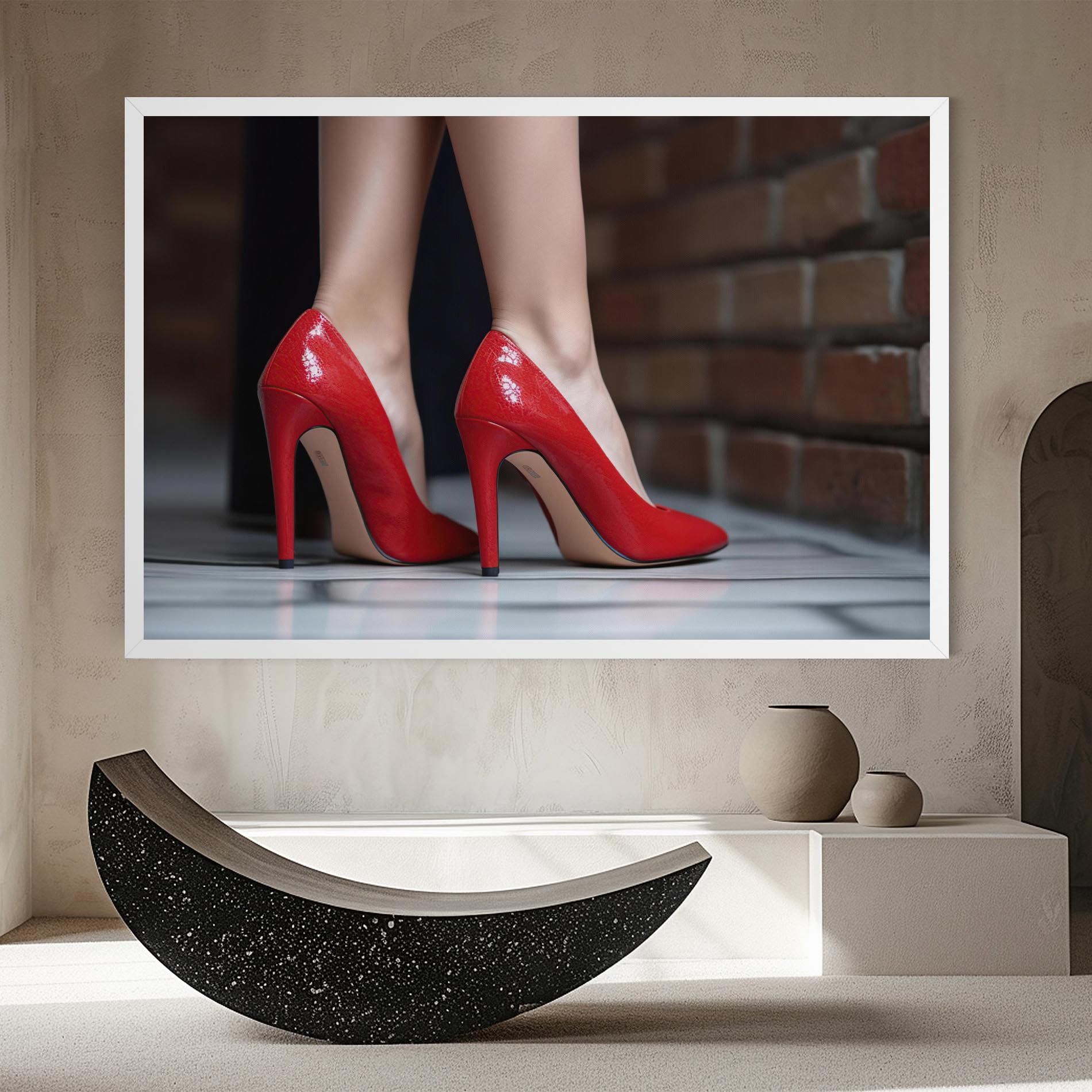 Sexy Red Heels mockup 8