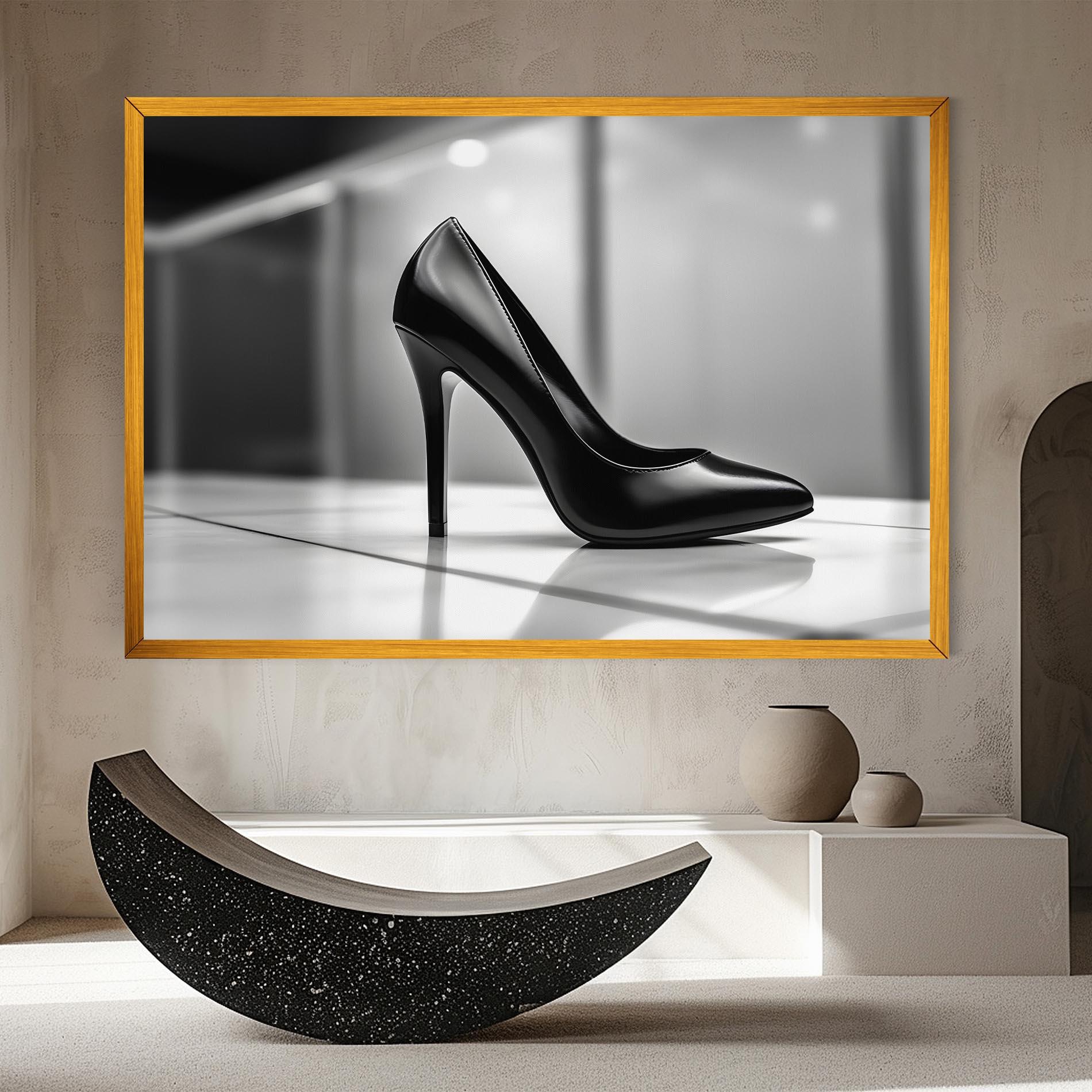 Leinwandbild Black Unique Design mockup 8