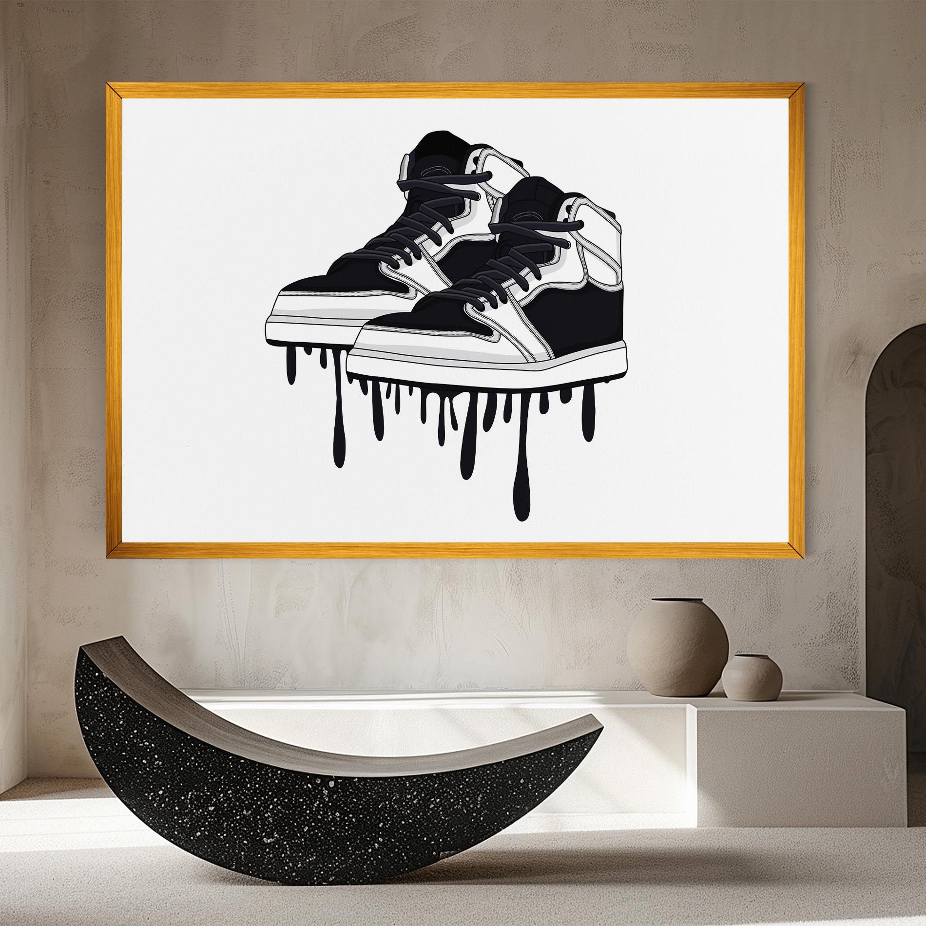 Black White Shoes mockup 8