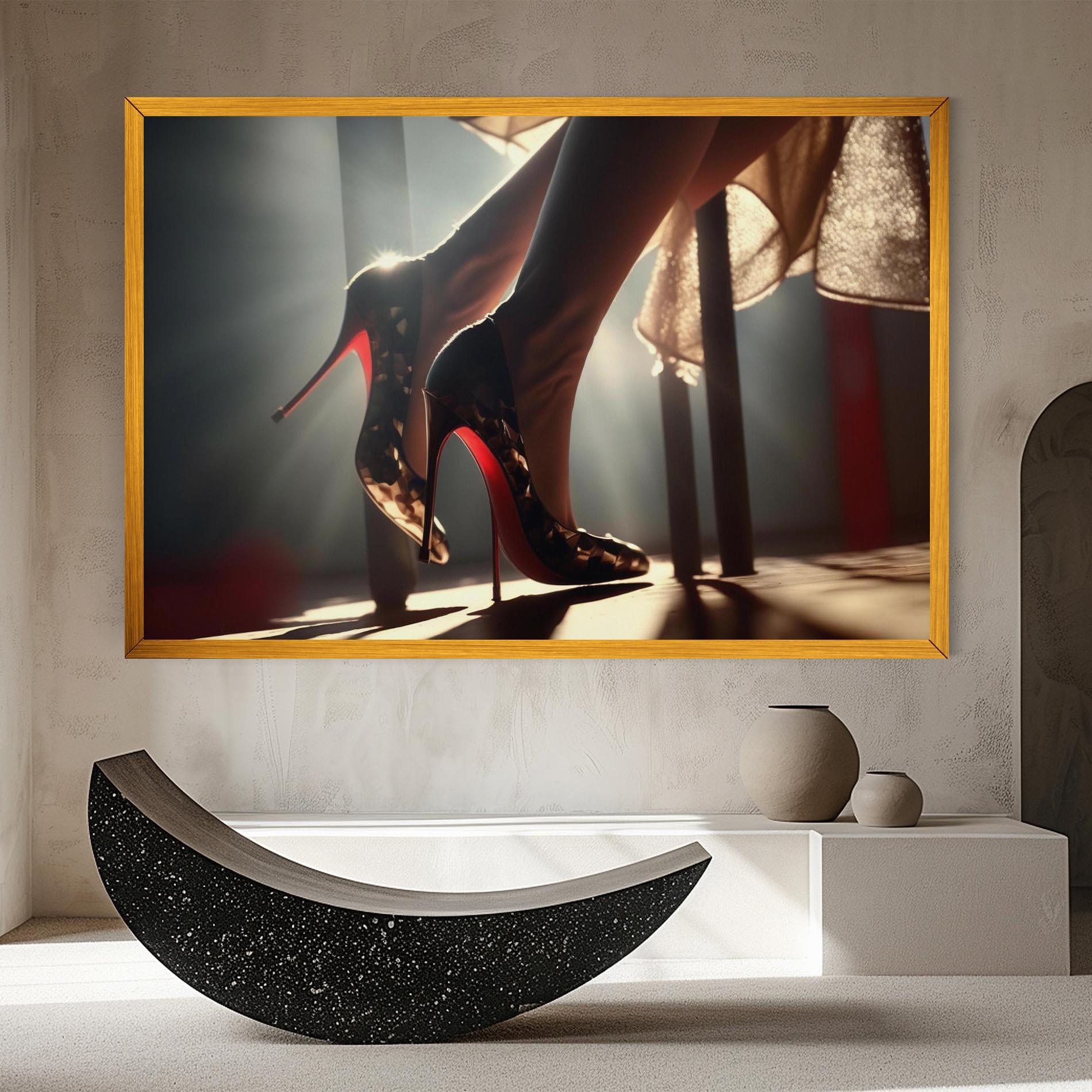 Leinwandbild Heels In The Sun mockup 8