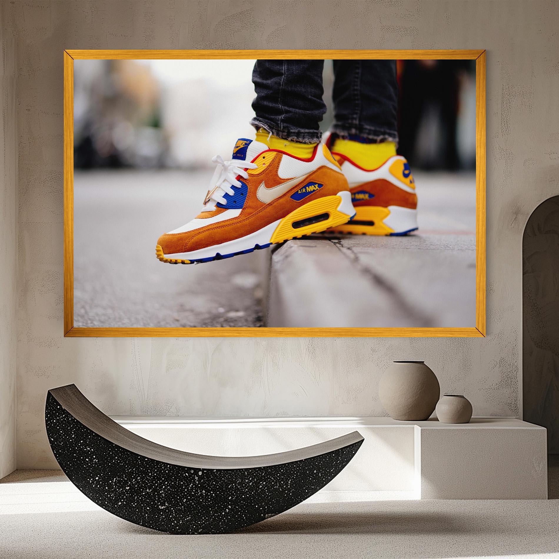 Leinwandbild Nike Air Max Shoes mockup 8