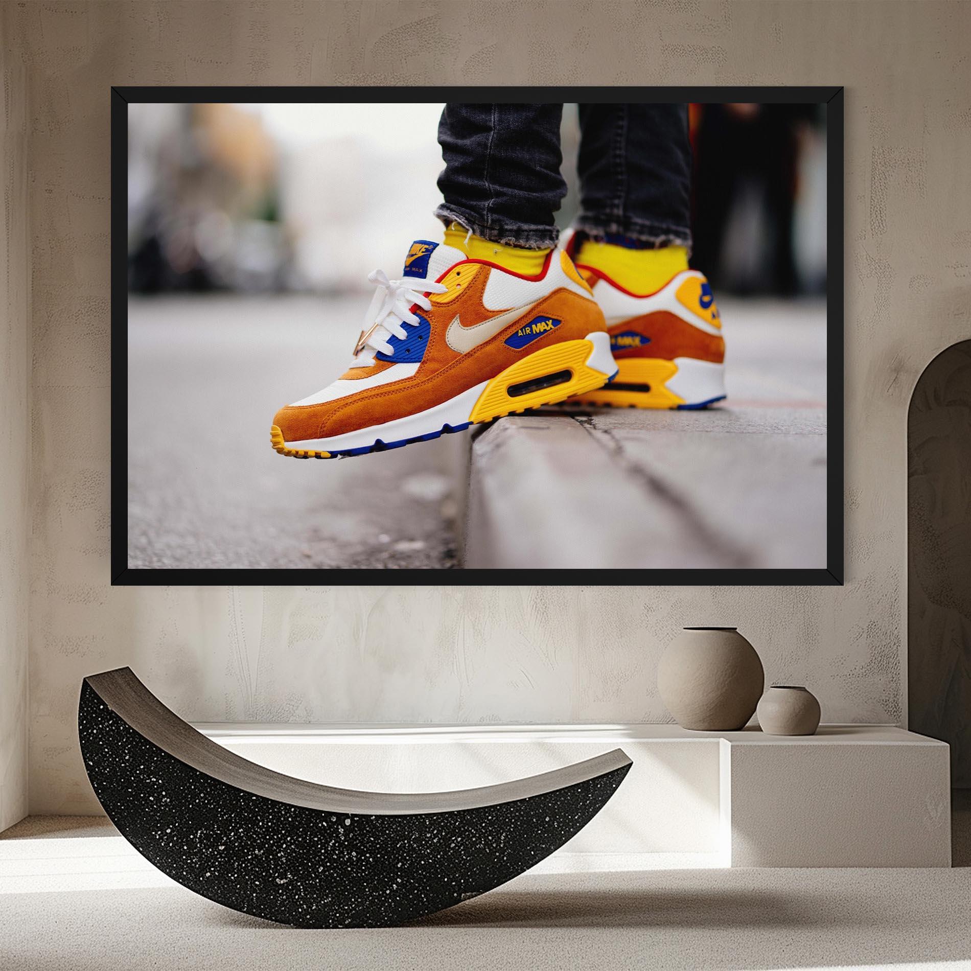 Leinwandbild Nike Air Max Shoes mockup 8