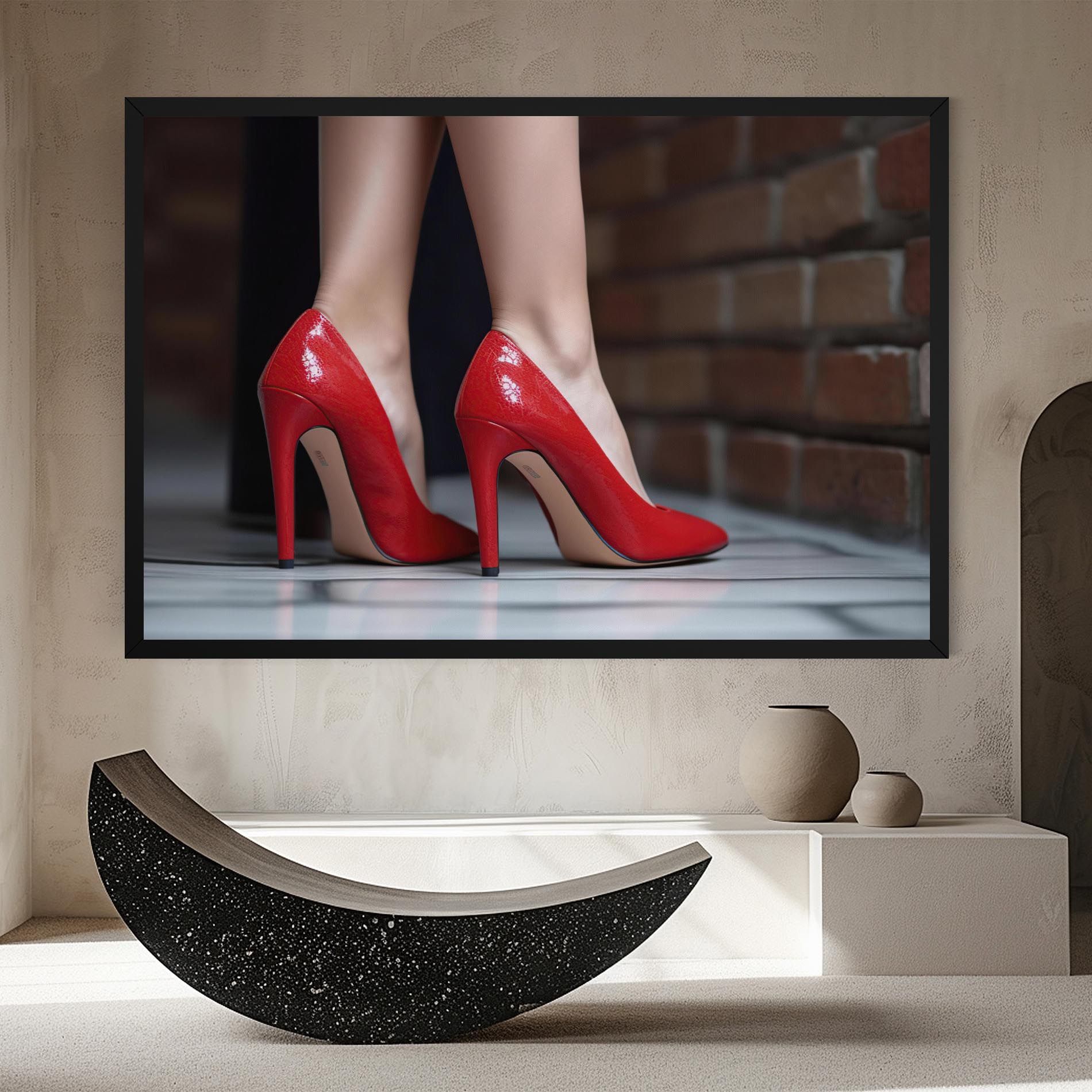 Sexy Red Heels mockup 8