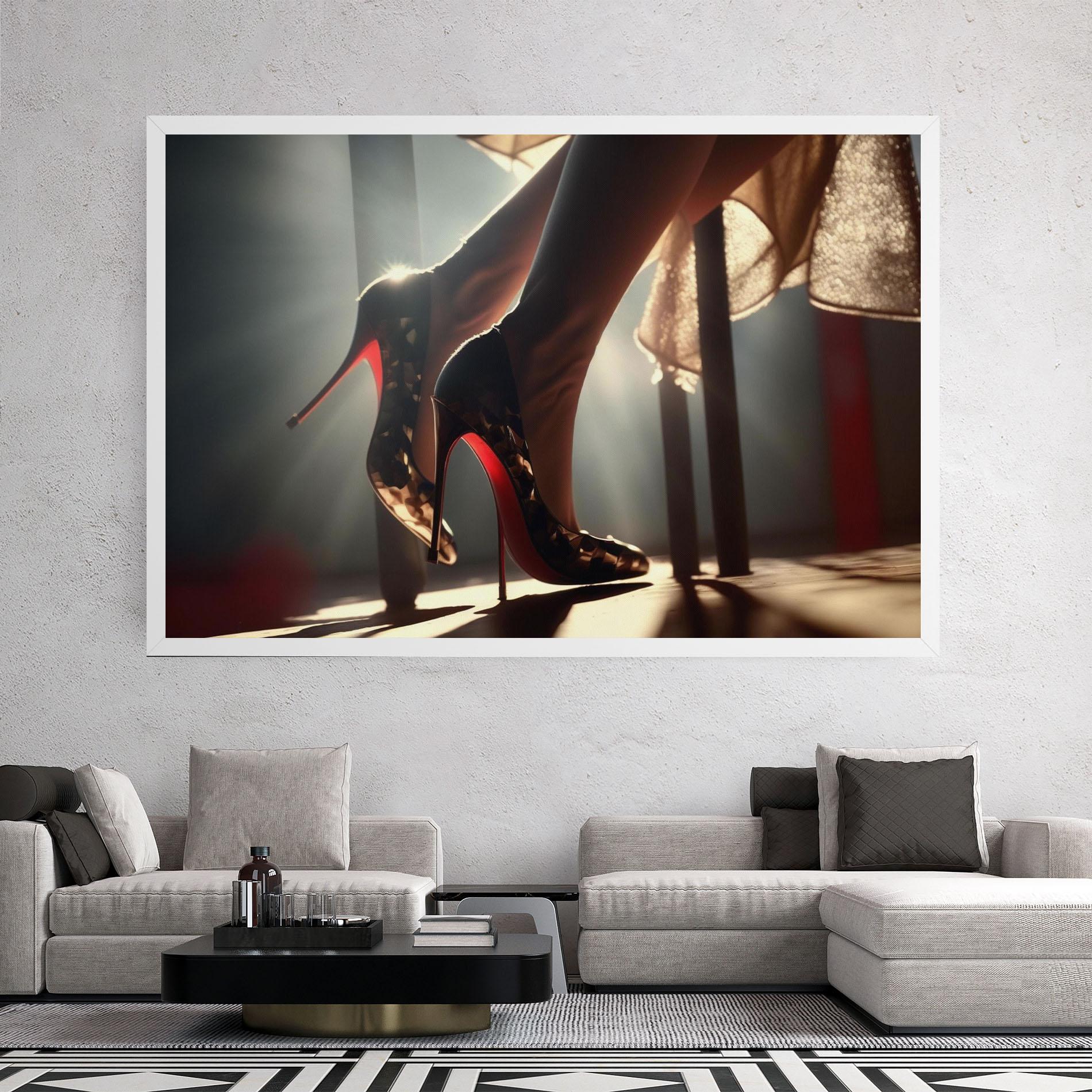 Leinwandbild Heels In The Sun mockup 2