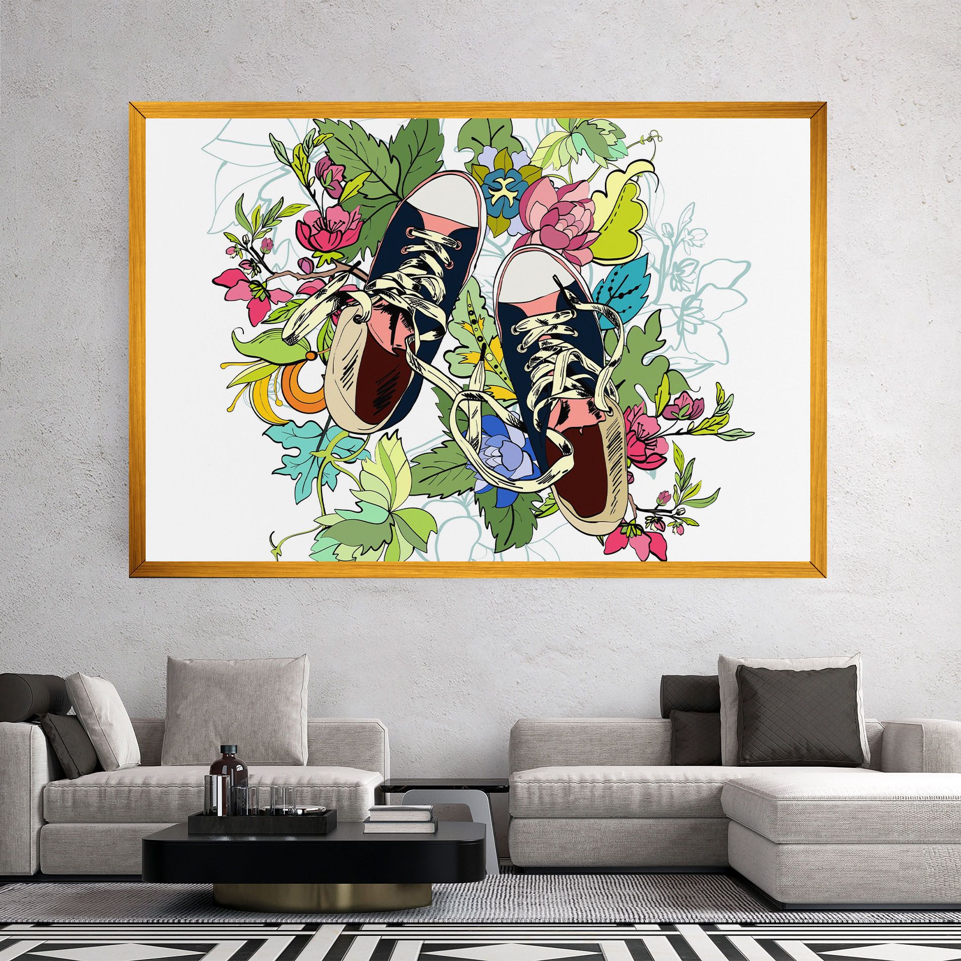 Flower Shoes mockup 2