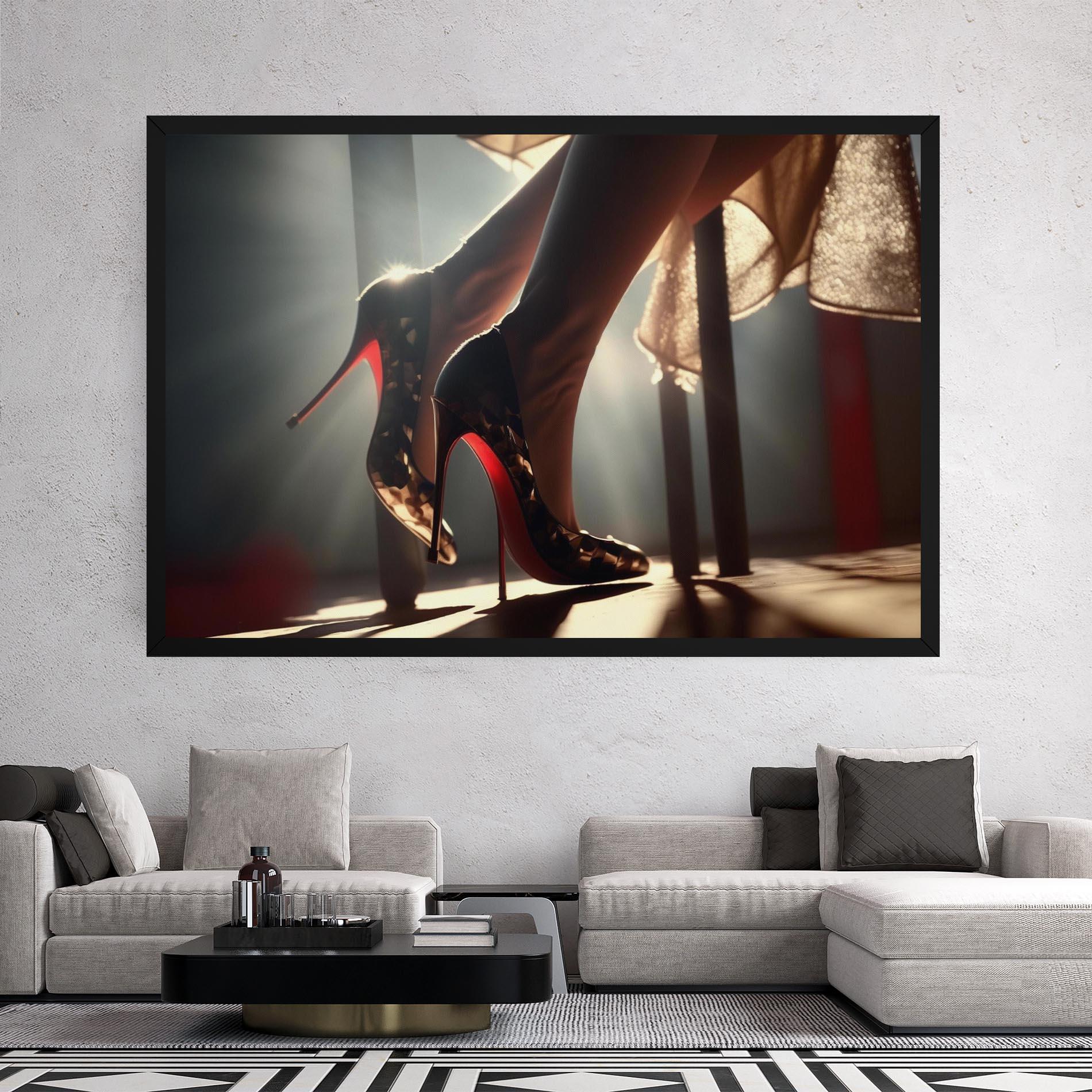 Leinwandbild Heels In The Sun mockup 2