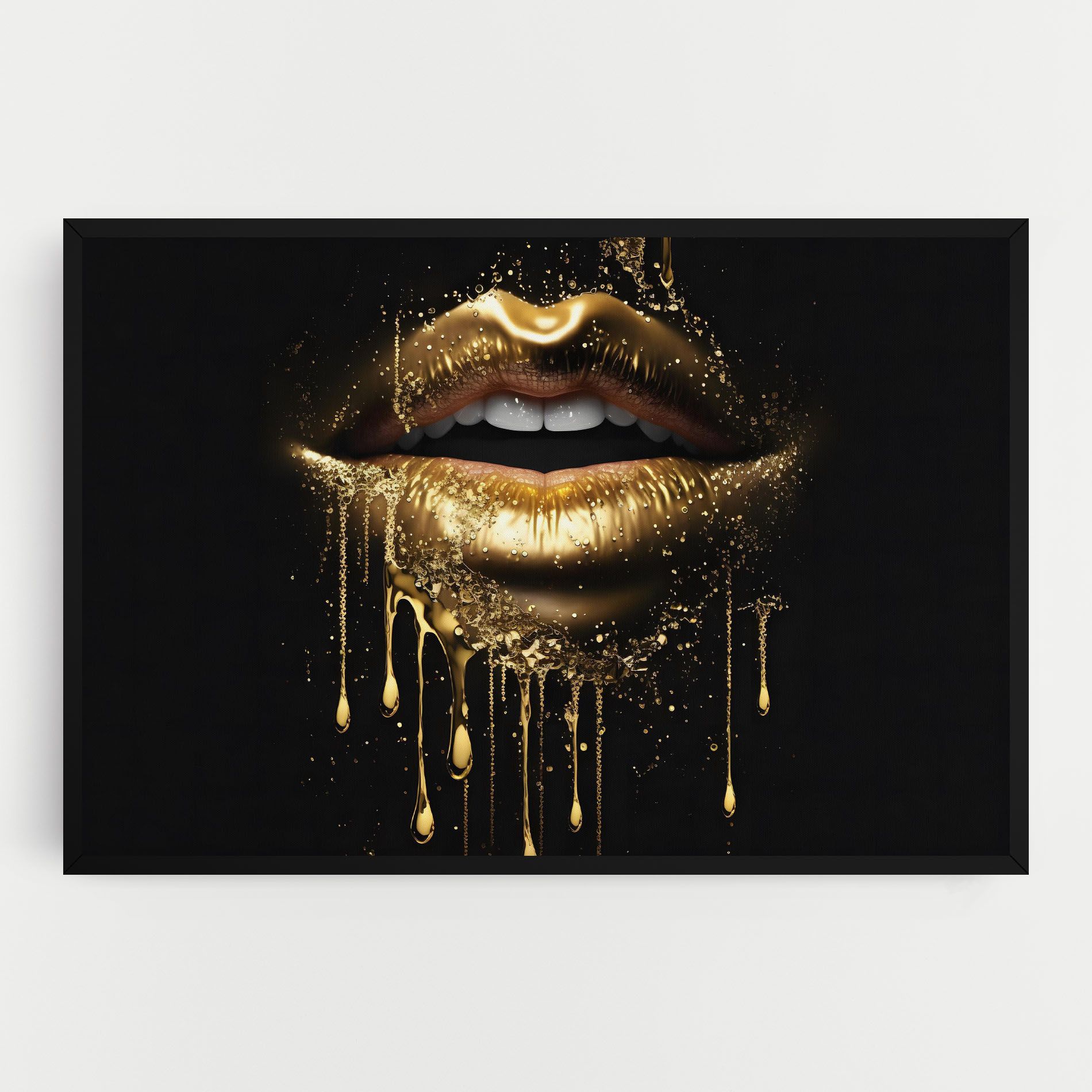 Golden Luxury Lips mockup 0