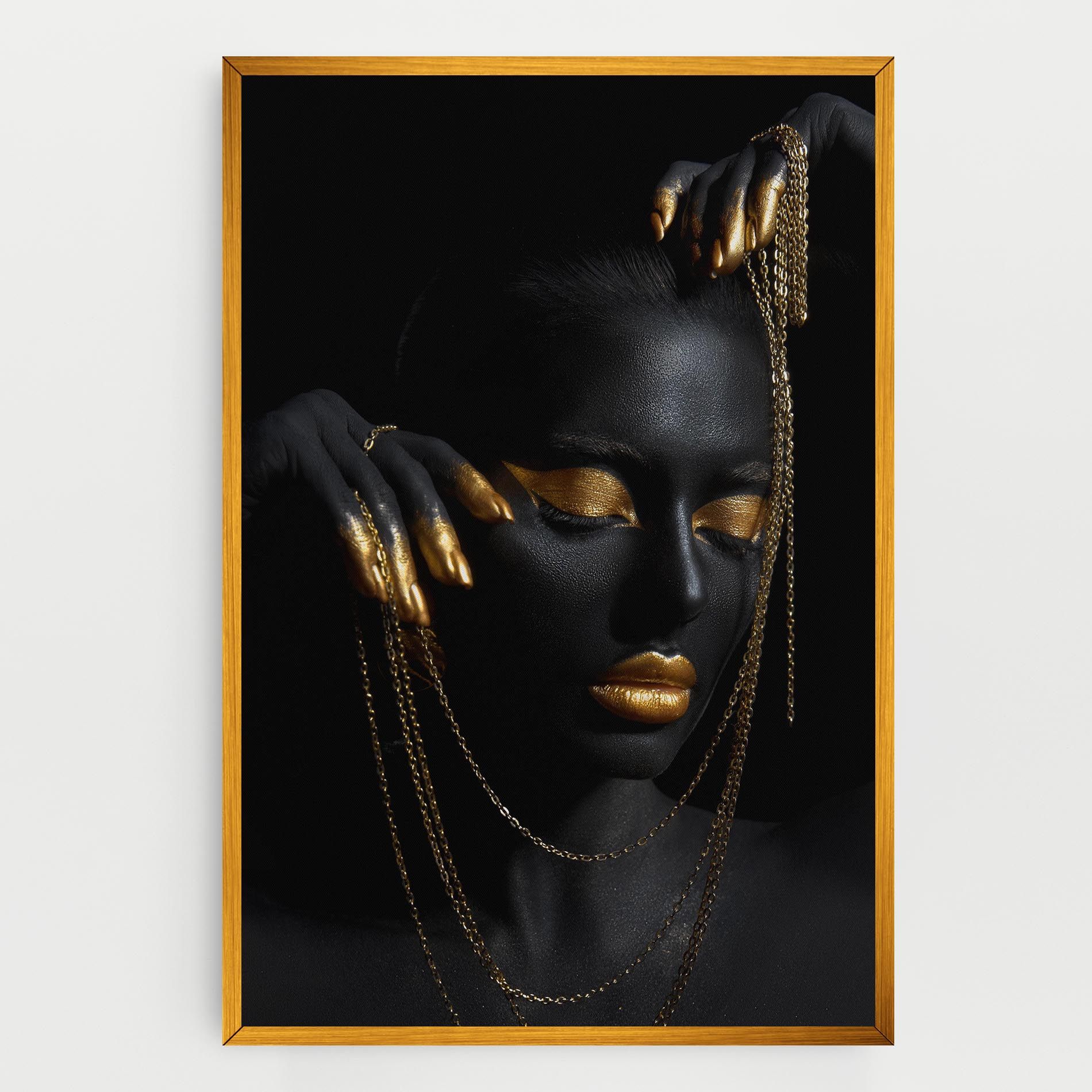 Gold Black Skin mockup 0