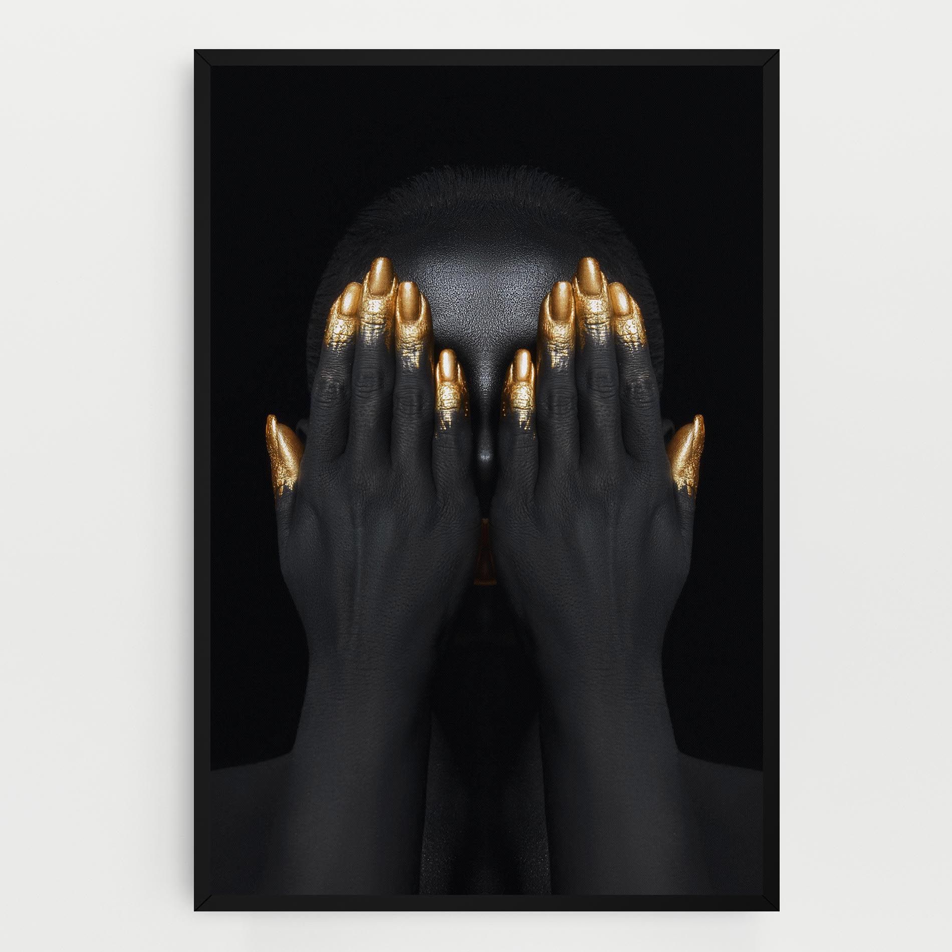 Gold Fingertips Chain mockup 0