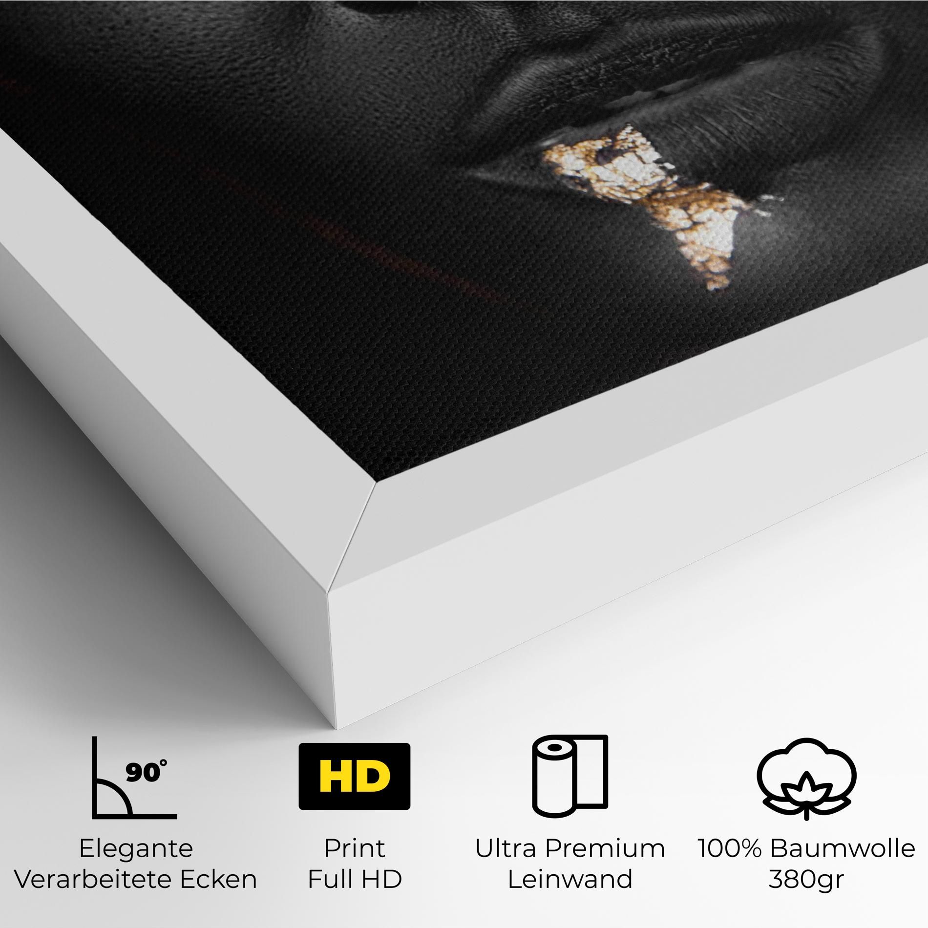 Golden Face mockup 4