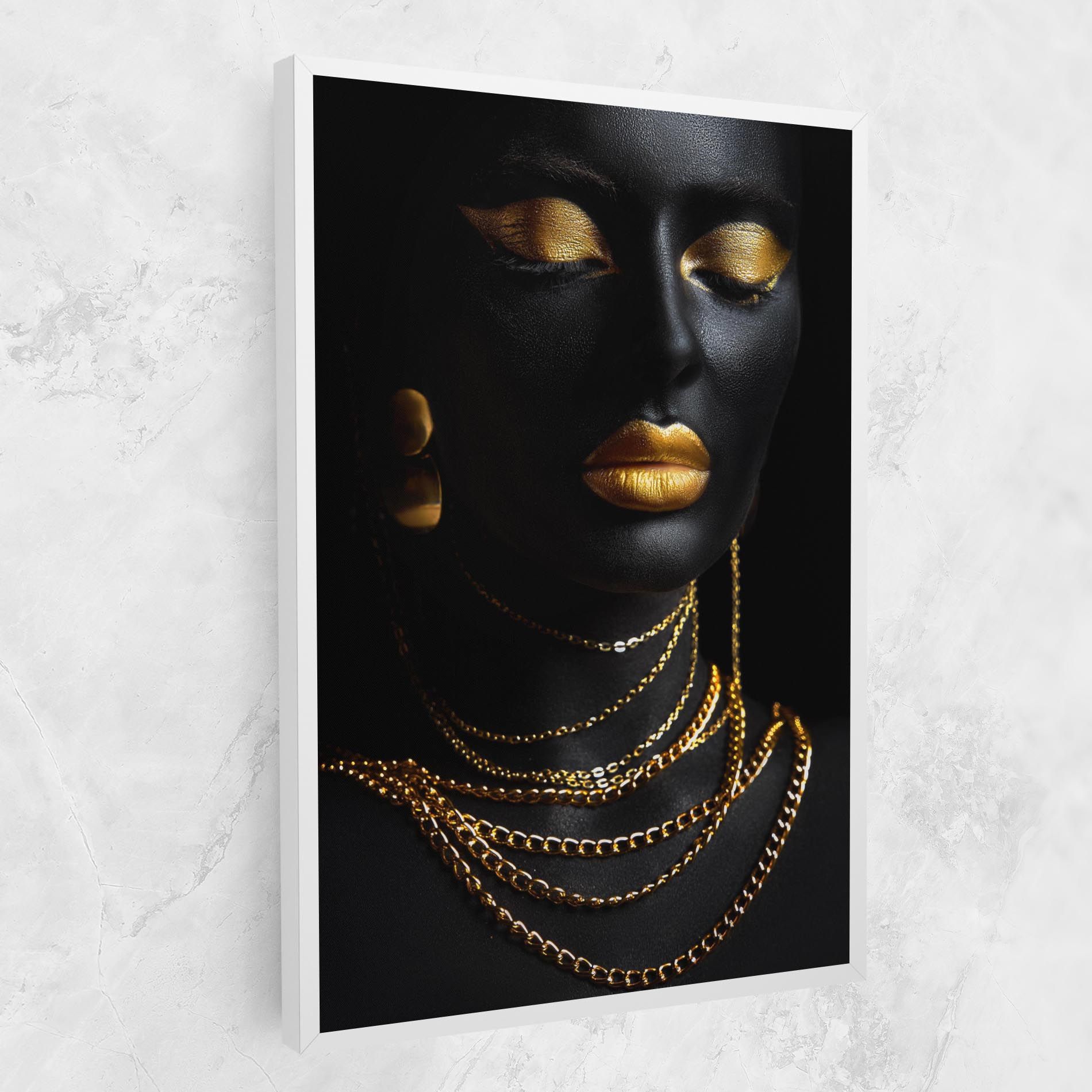 Gold Makeup Lips mockup 1