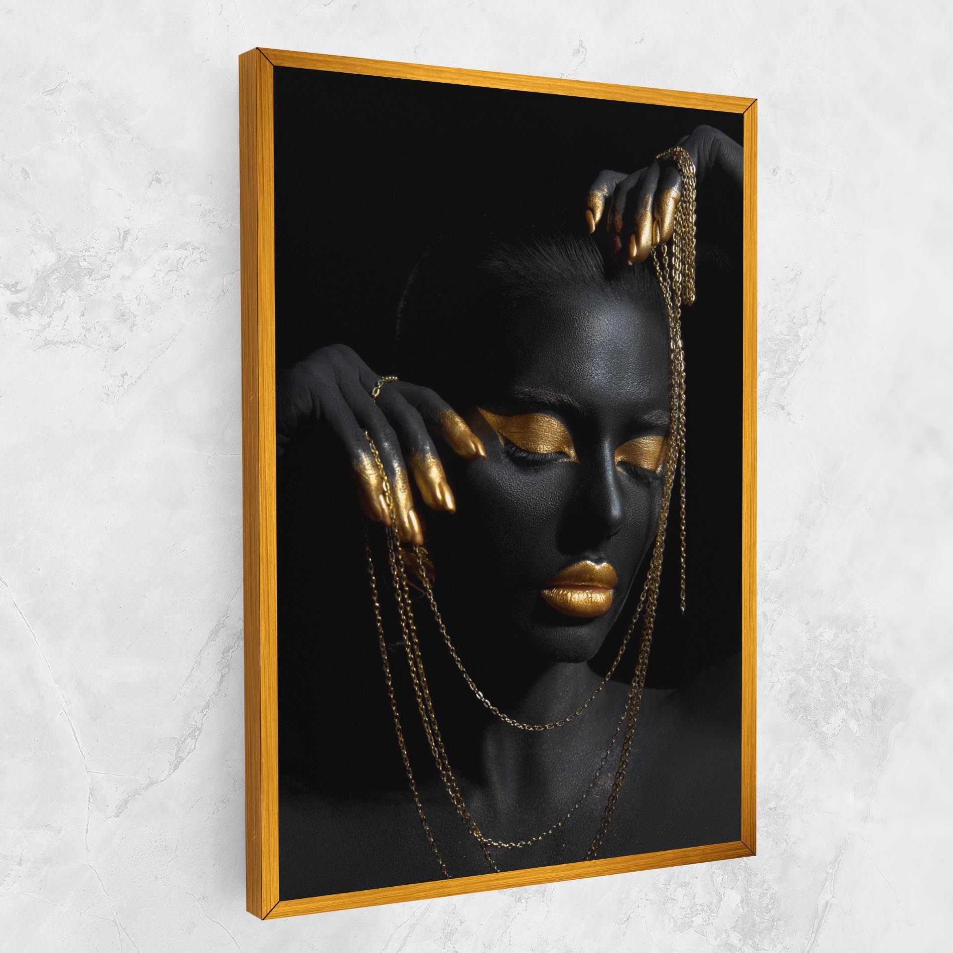 Gold Black Skin mockup 1