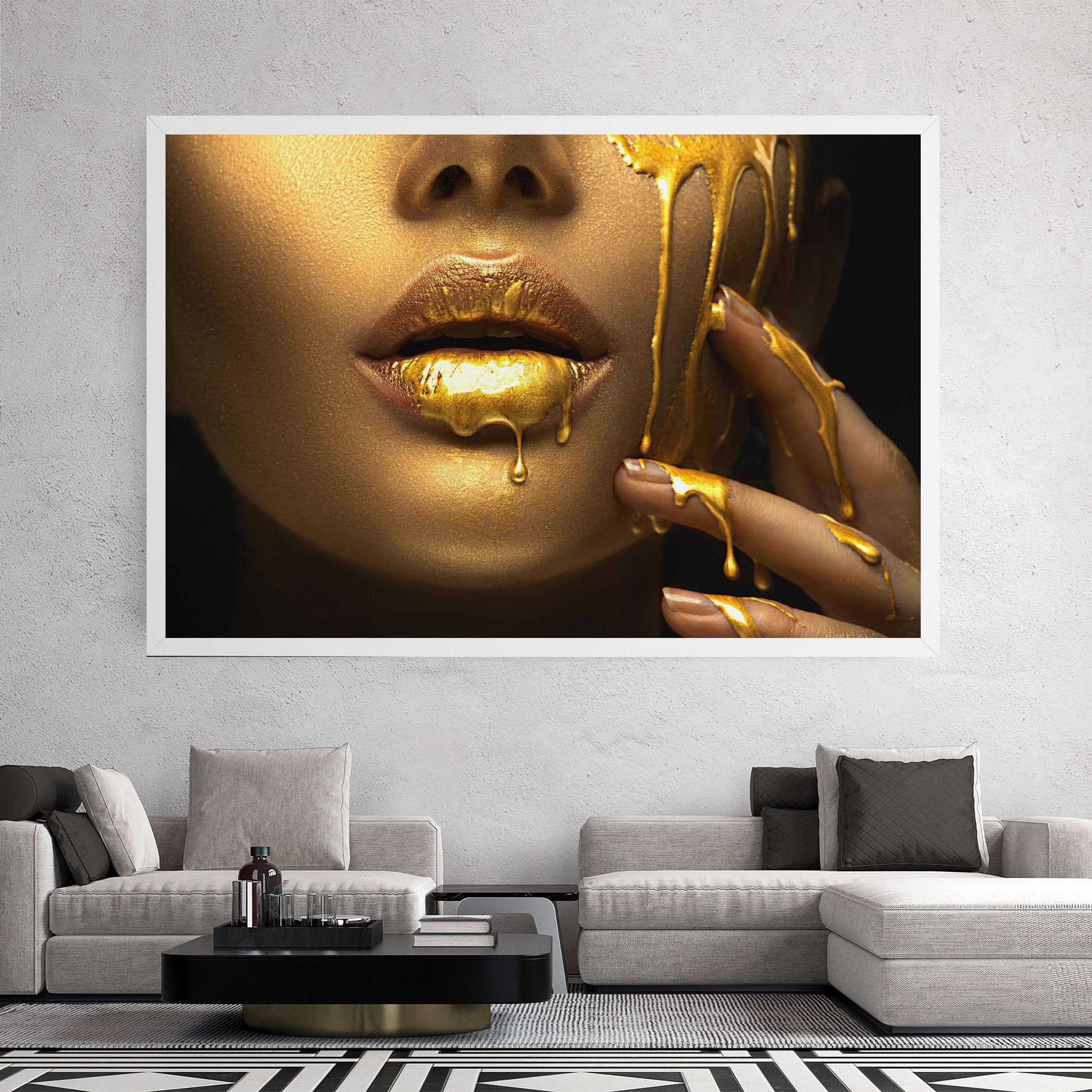 Golden Lips mockup 2