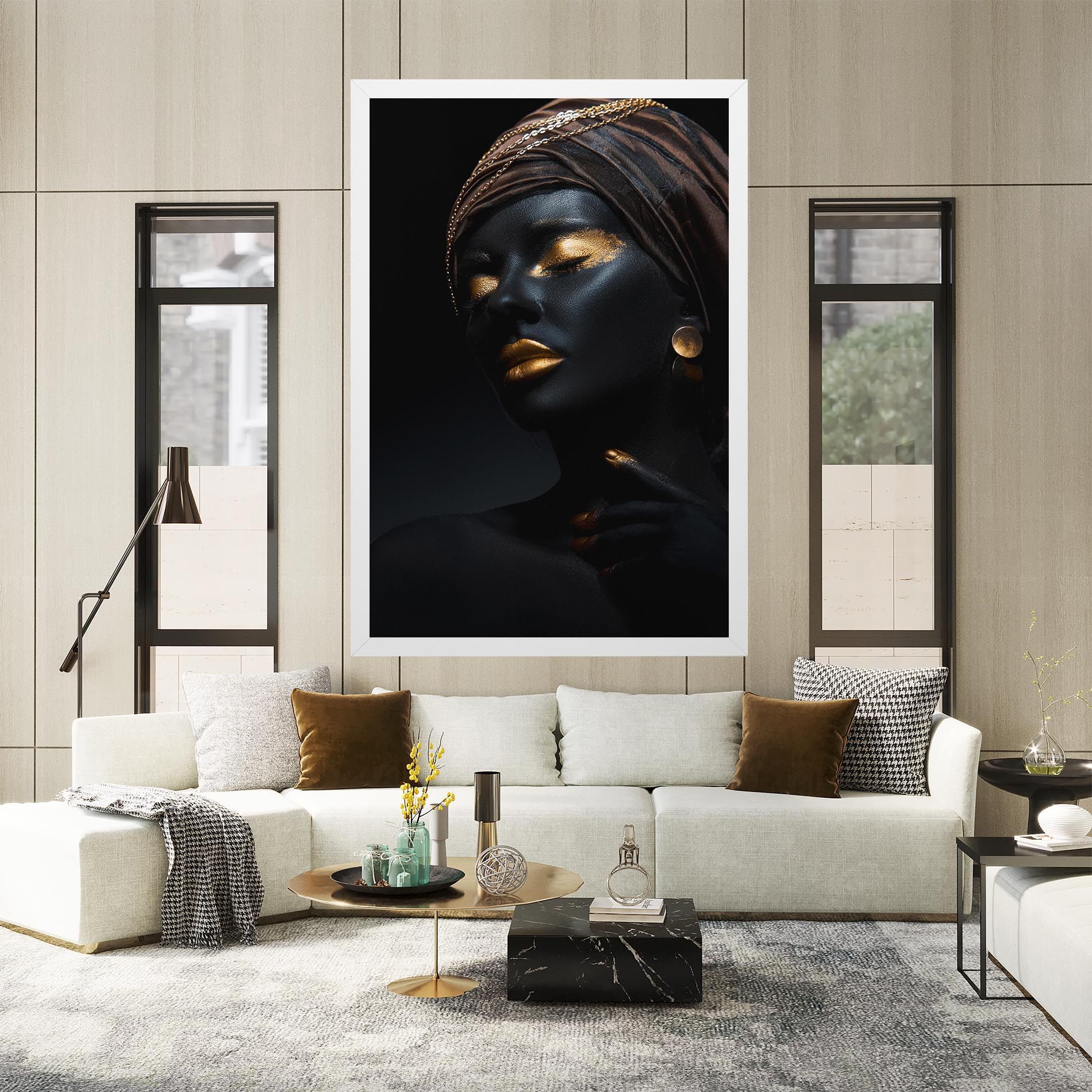 Black Gold Skin mockup 2