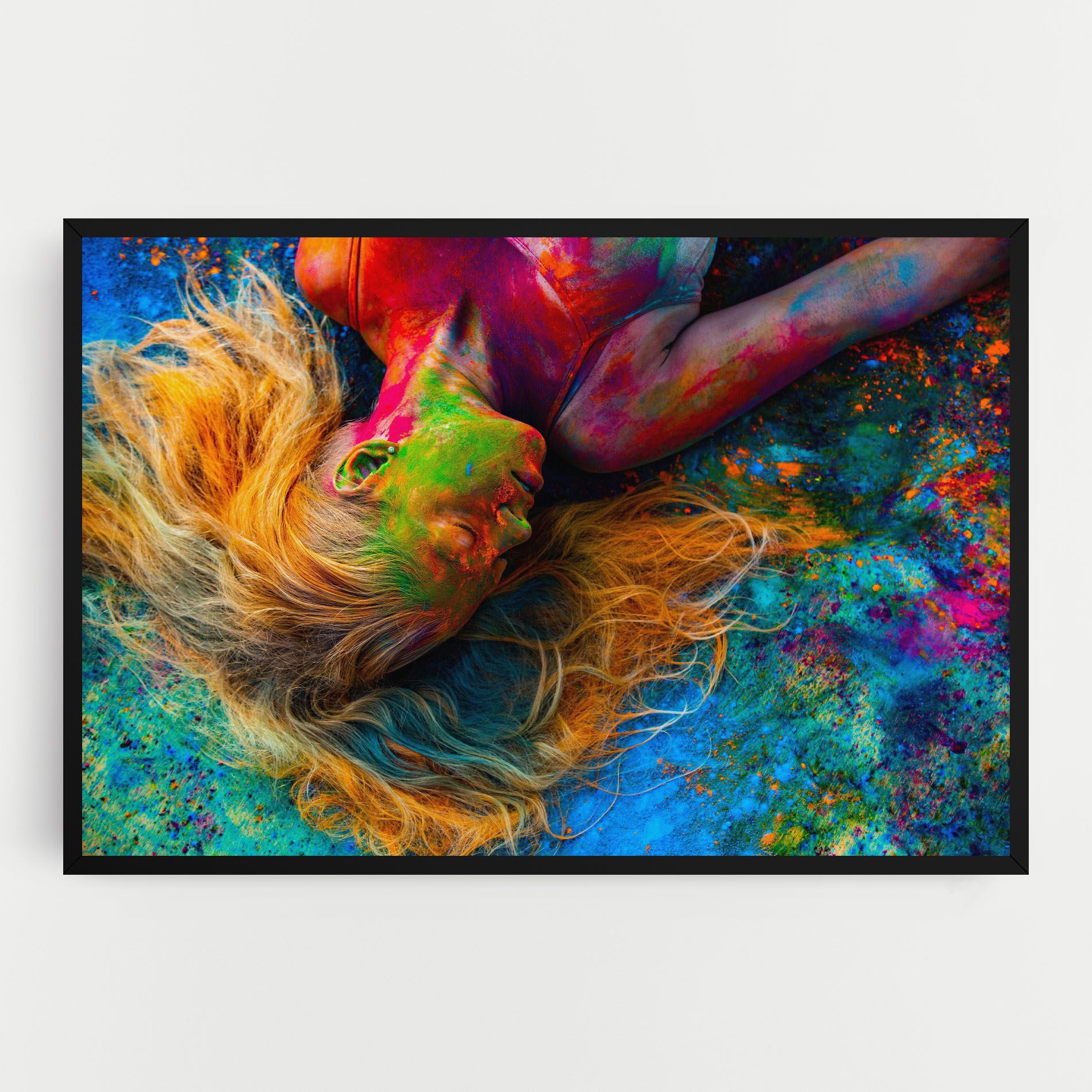 Powder Holi Woman mockup 0