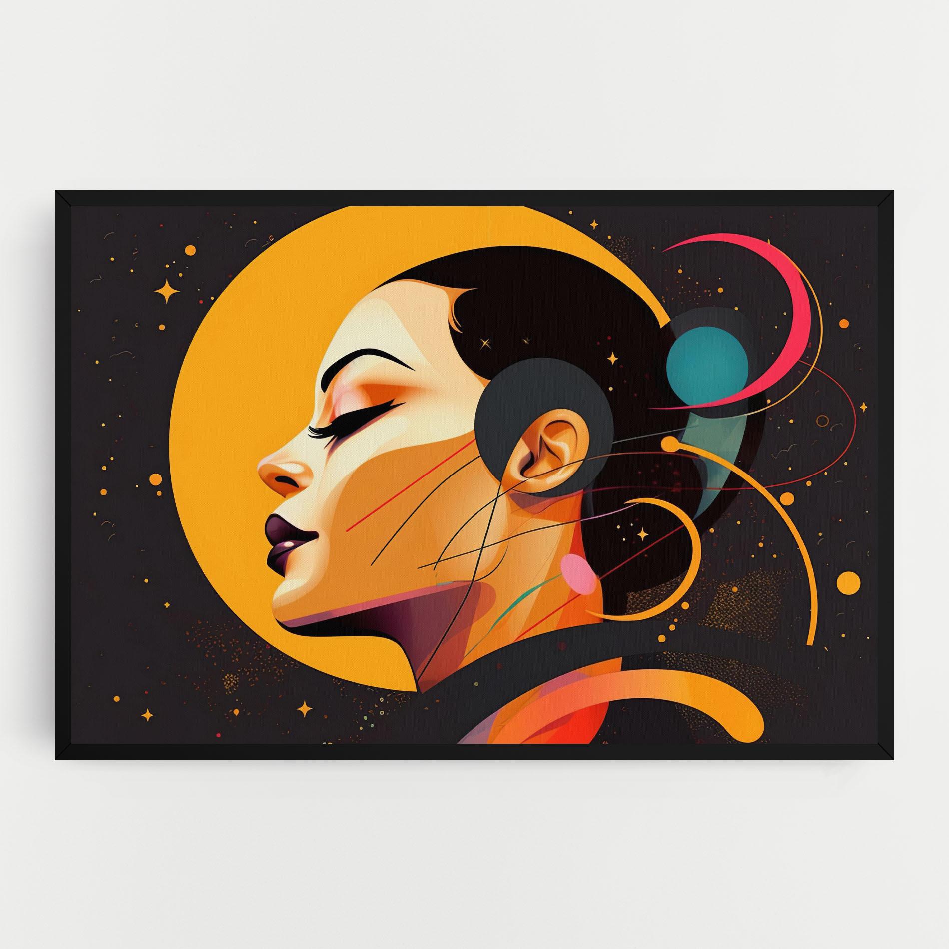 Leinwandbild Synthetic Female mockup 0