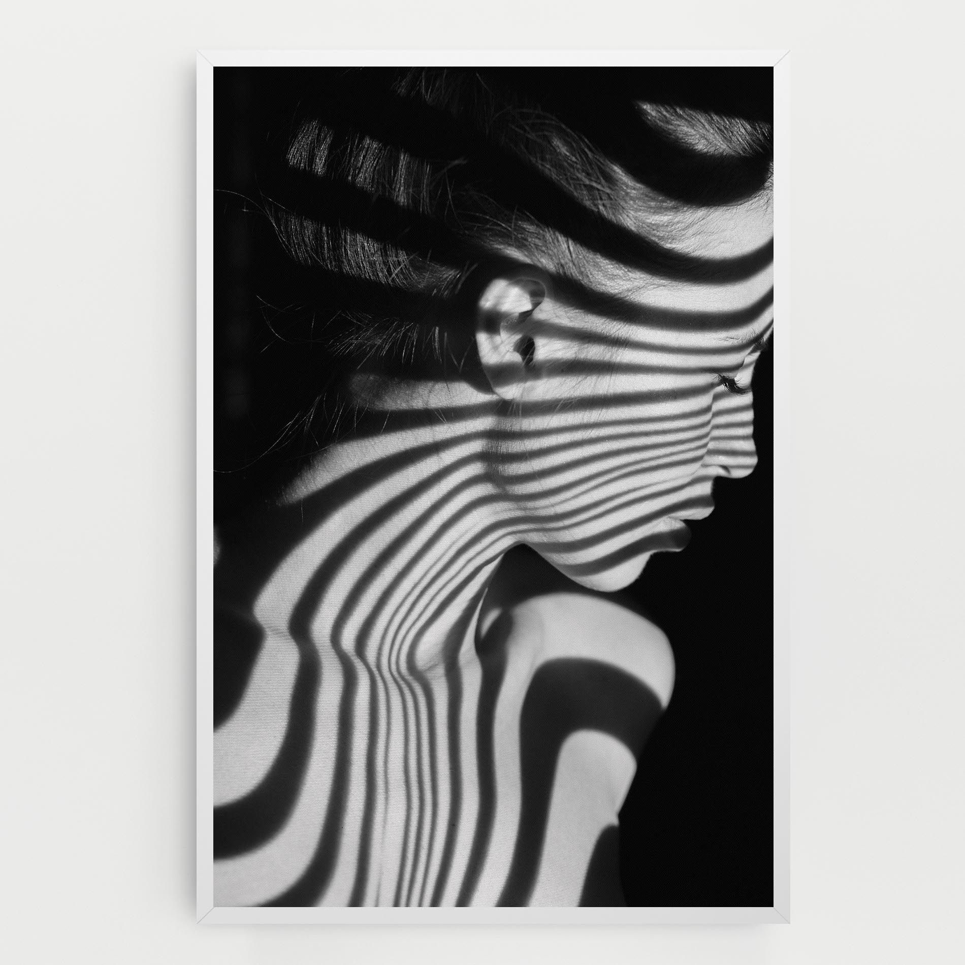 Zebra Stripes Woman mockup 0