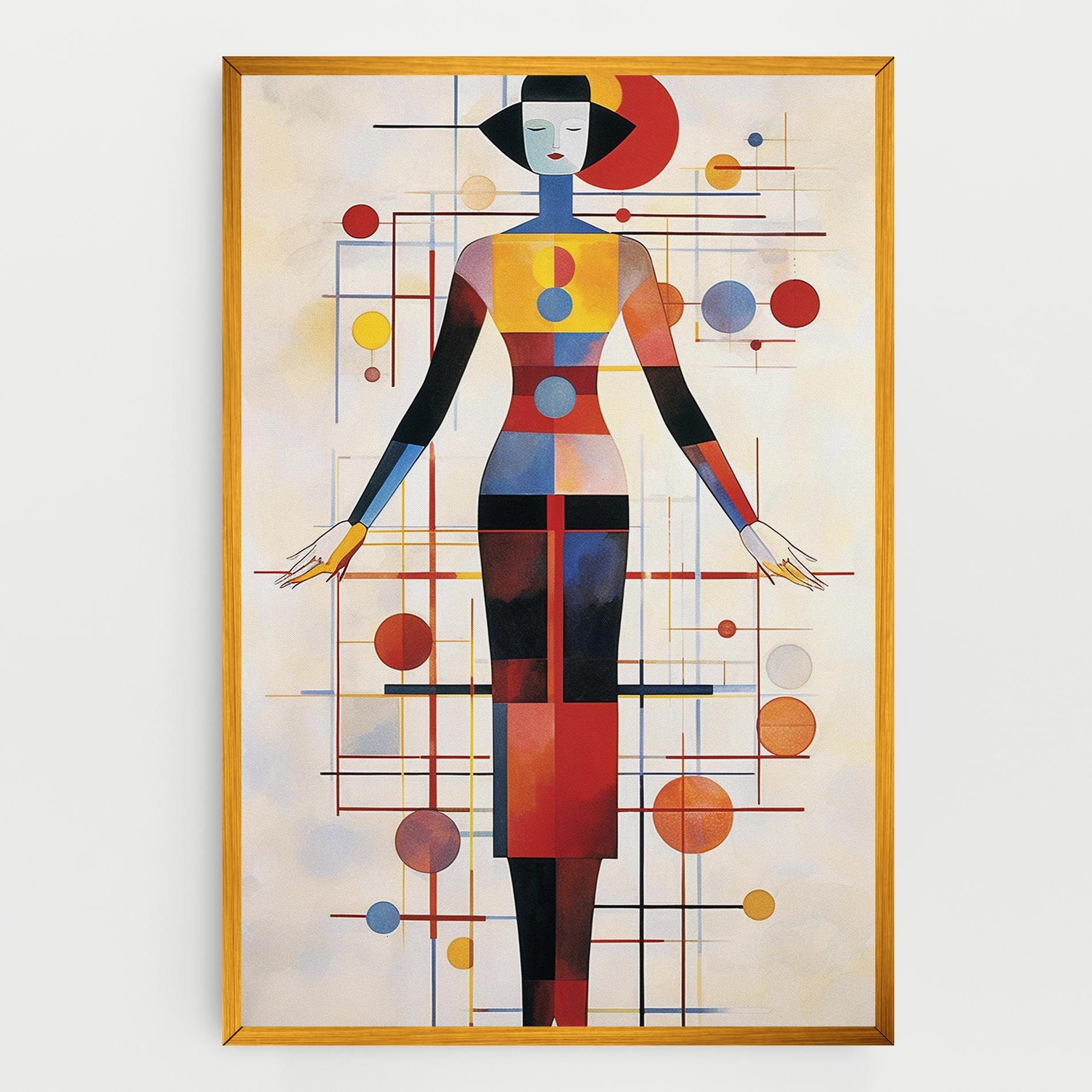 Poster Woman Artist mockup 0