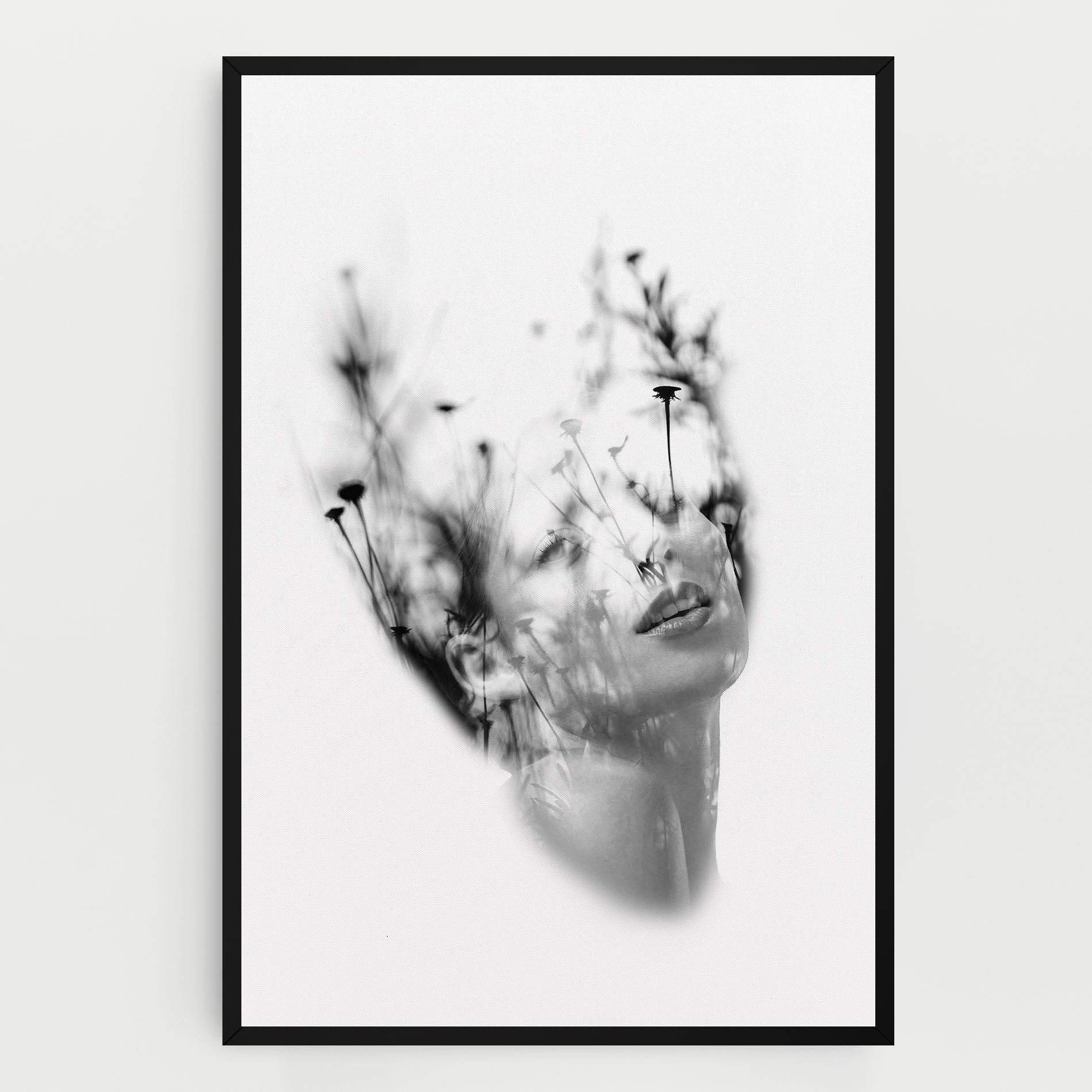 Leinwandbild Nature Woman mockup 0