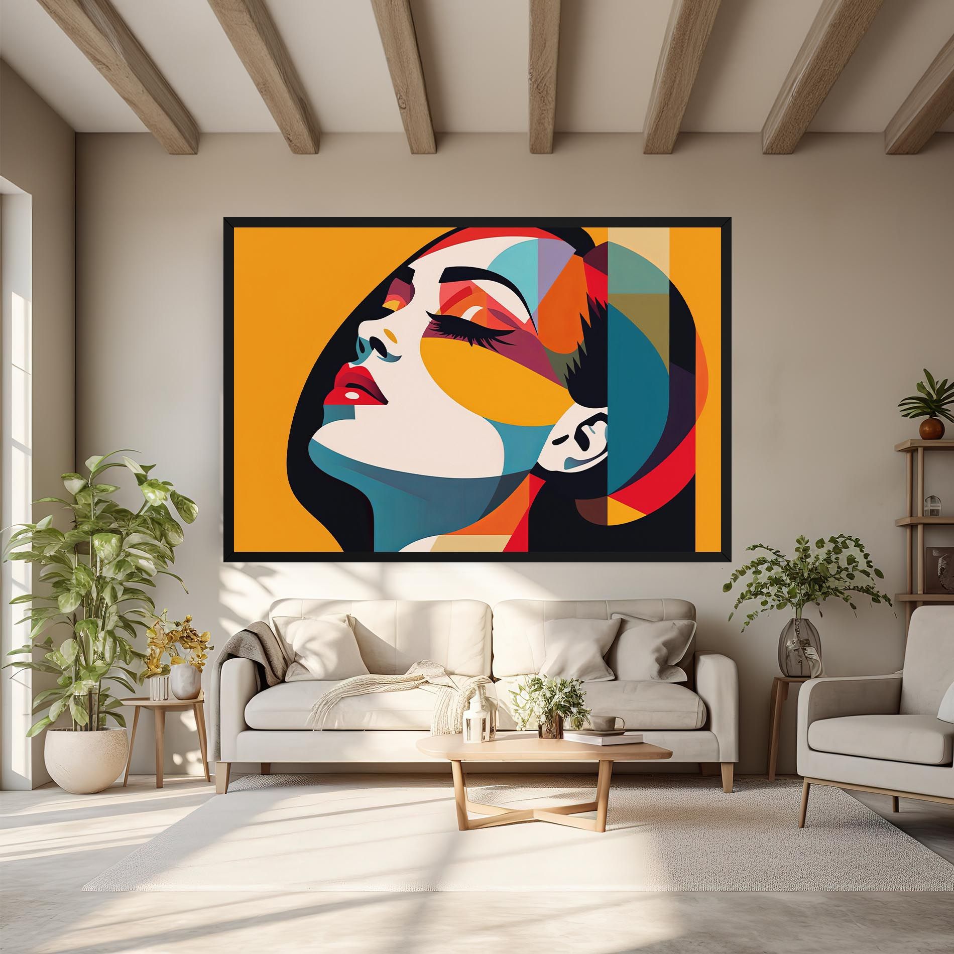 Dreamy Yellow Female mockup 6