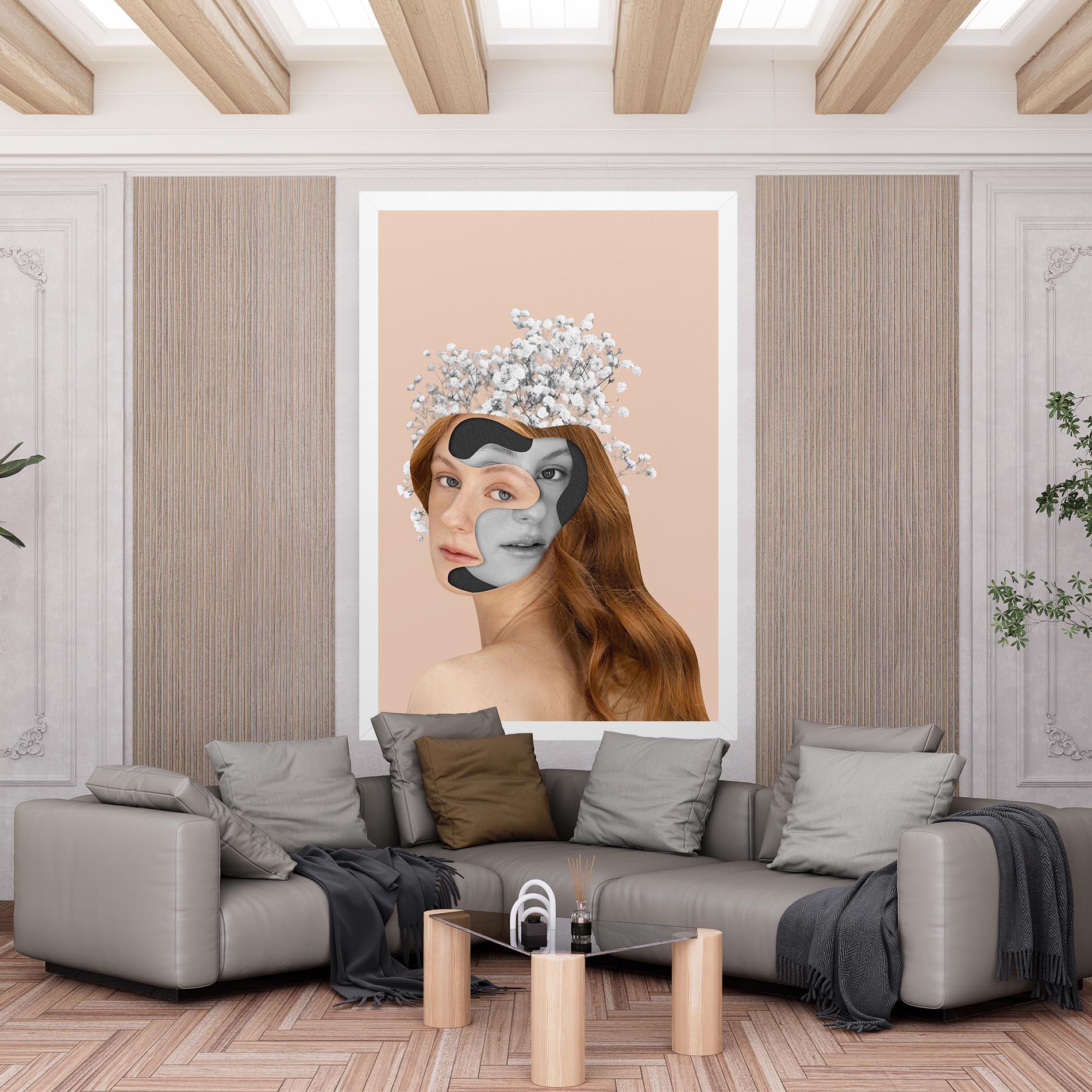 Leinwandbild Abstract Combination mockup 6