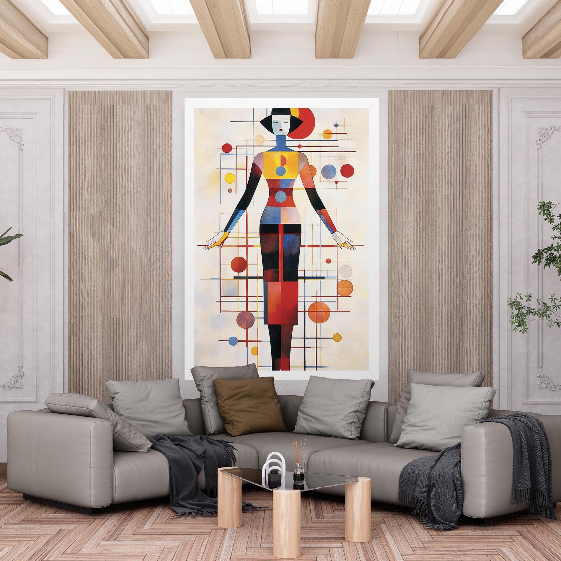 Poster Woman Artist mockup 6