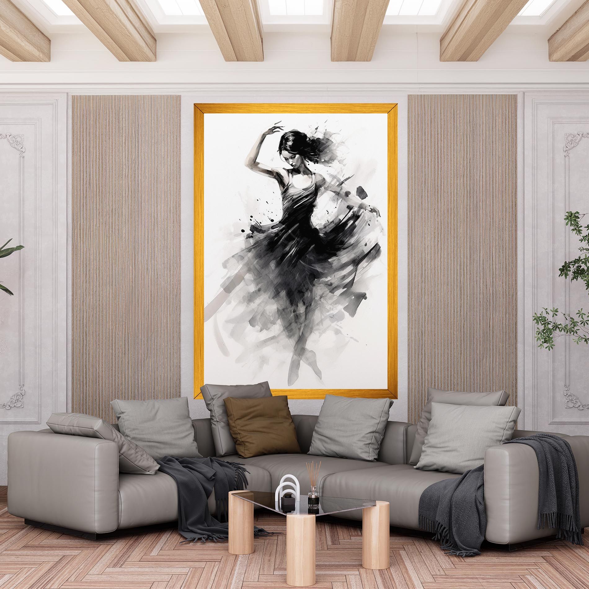 Dancing Woman mockup 6