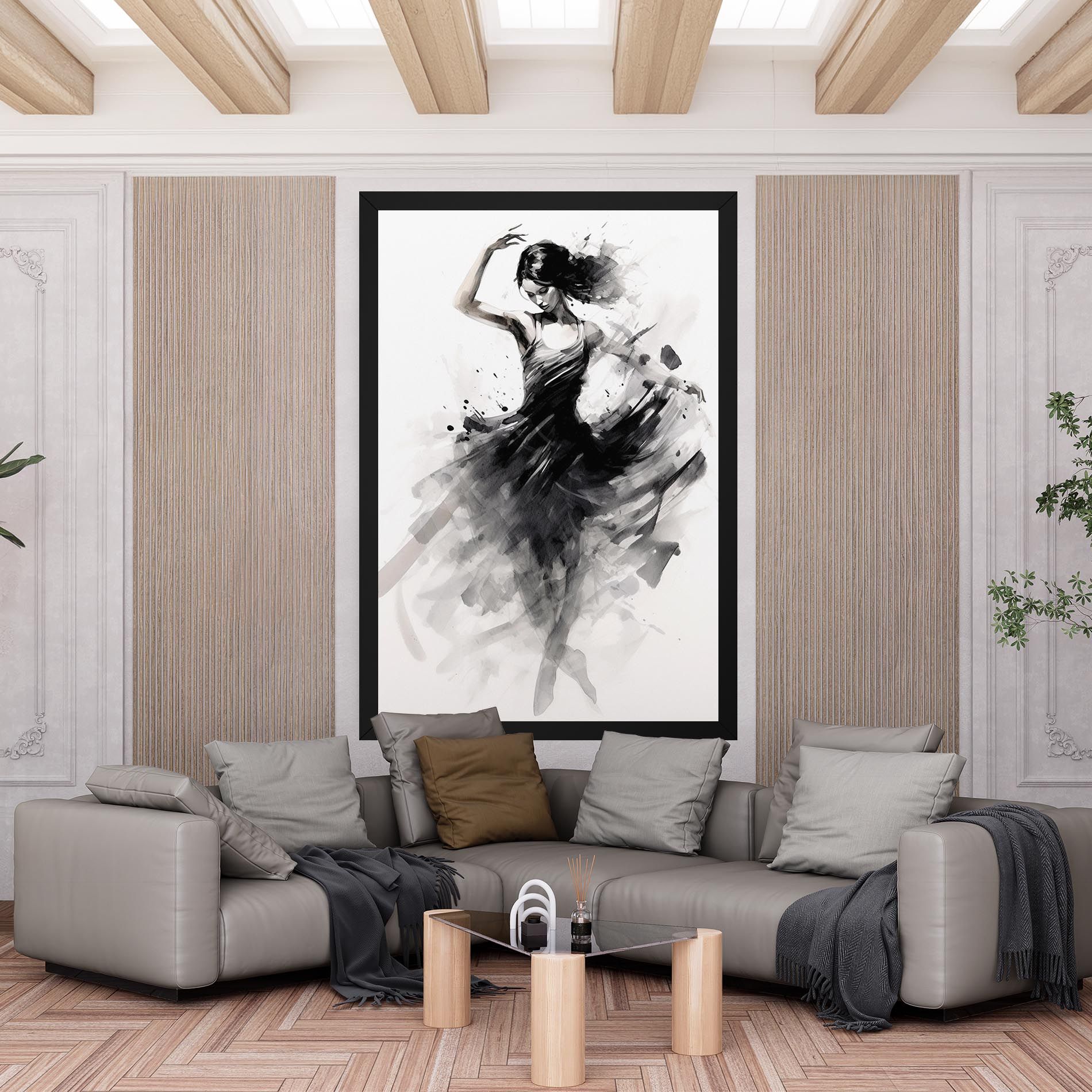 Dancing Woman mockup 6