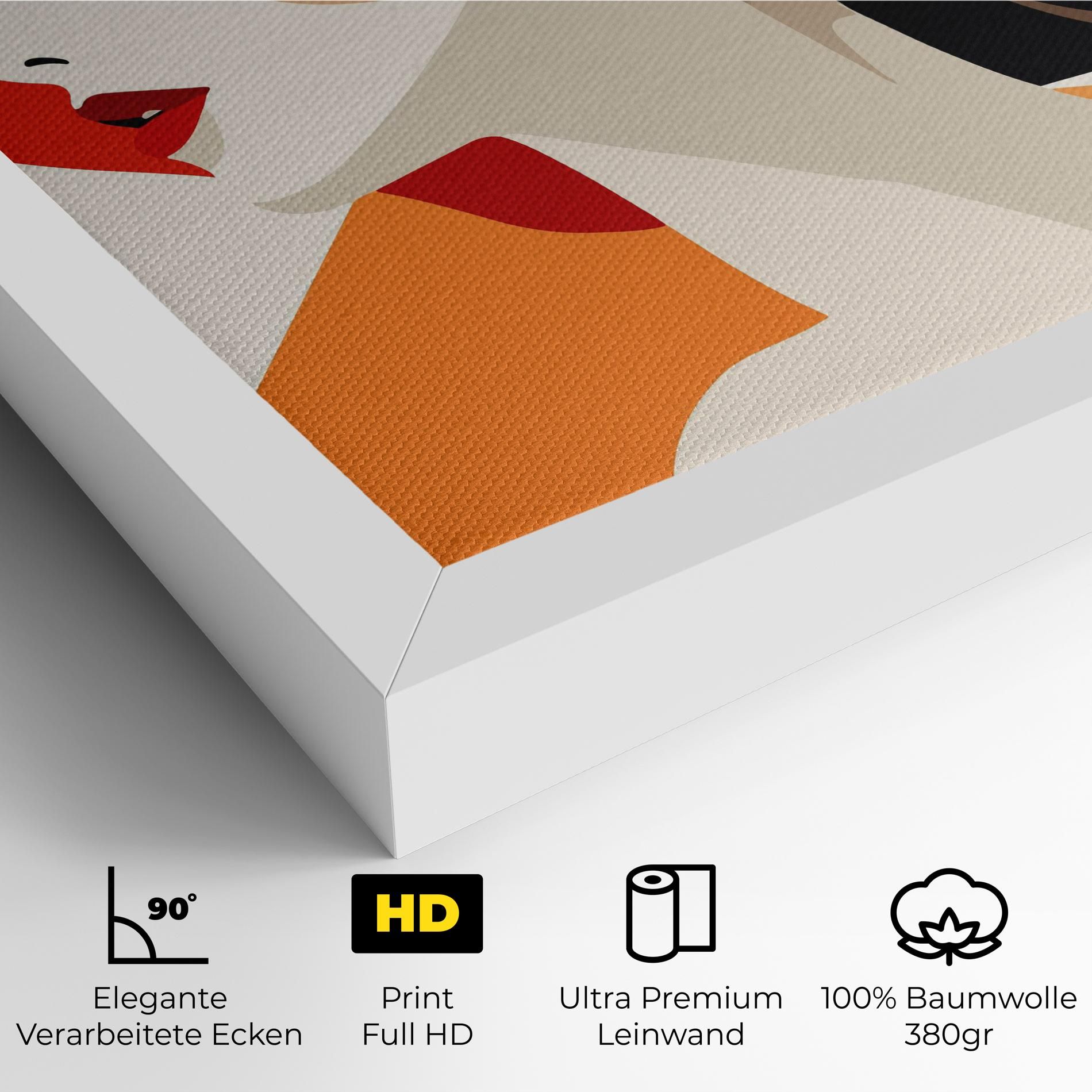 Abstract Autumn Woman mockup 4