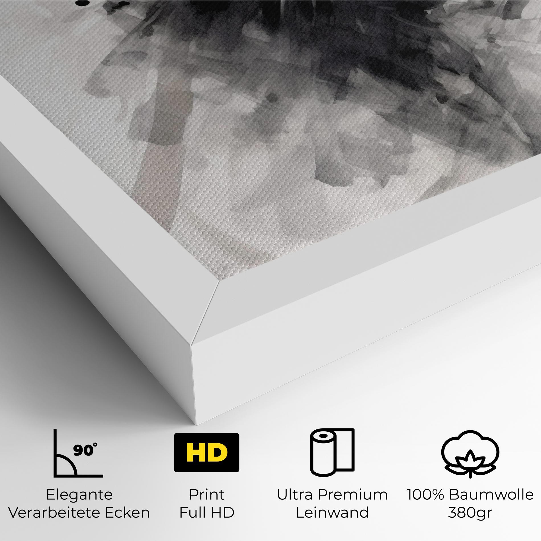 Leinwandbild Dancing Woman mockup 4