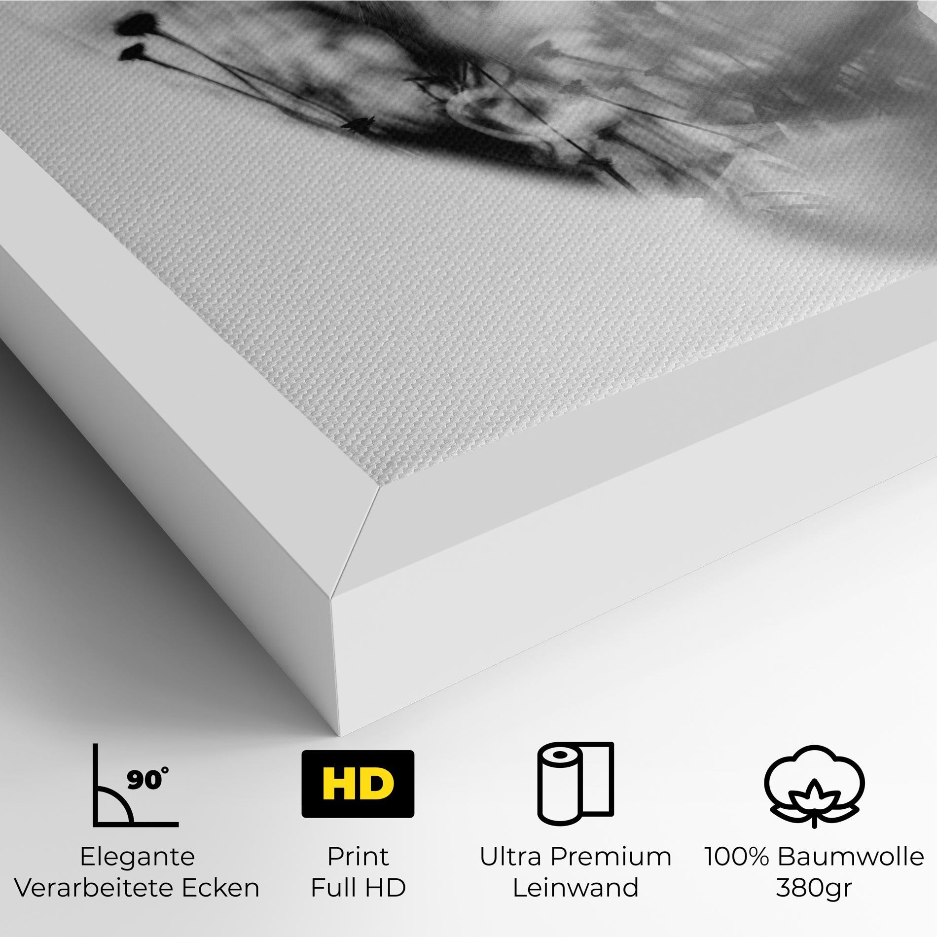 Leinwandbild Nature Woman mockup 4