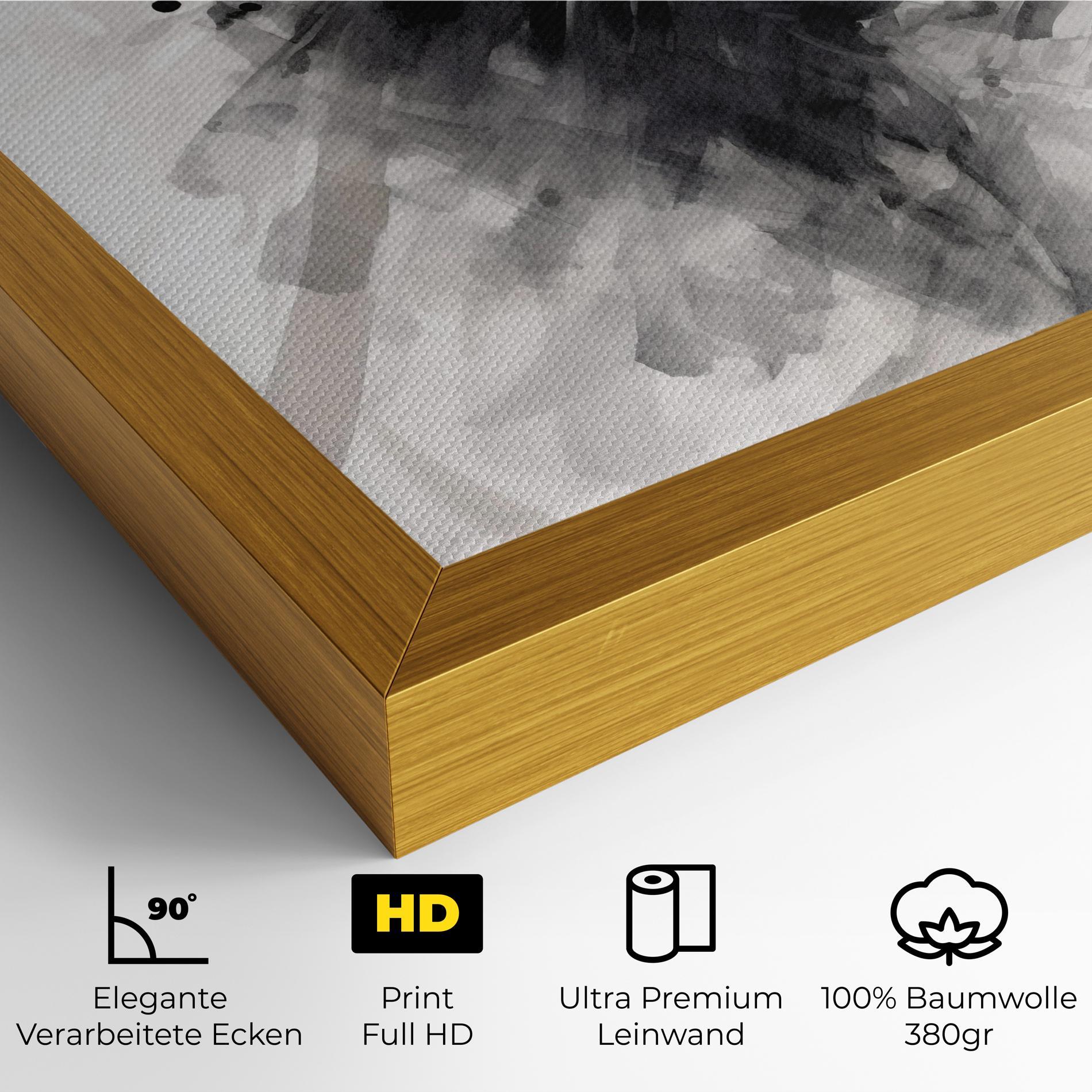 Leinwandbild Dancing Woman mockup 4