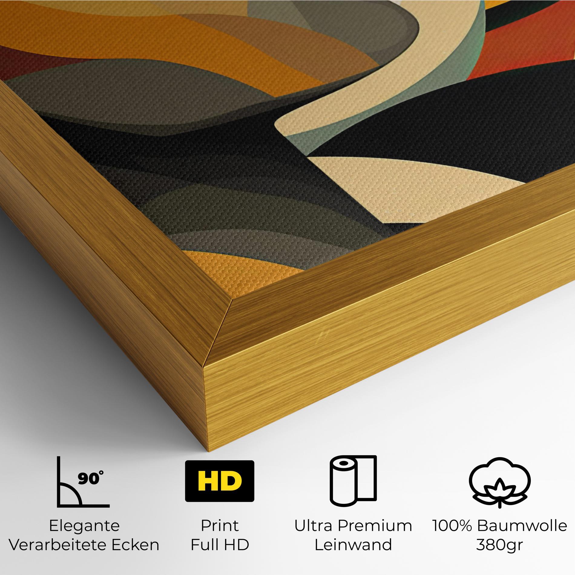 Leinwandbild Dreamy Graphic Girl mockup 4