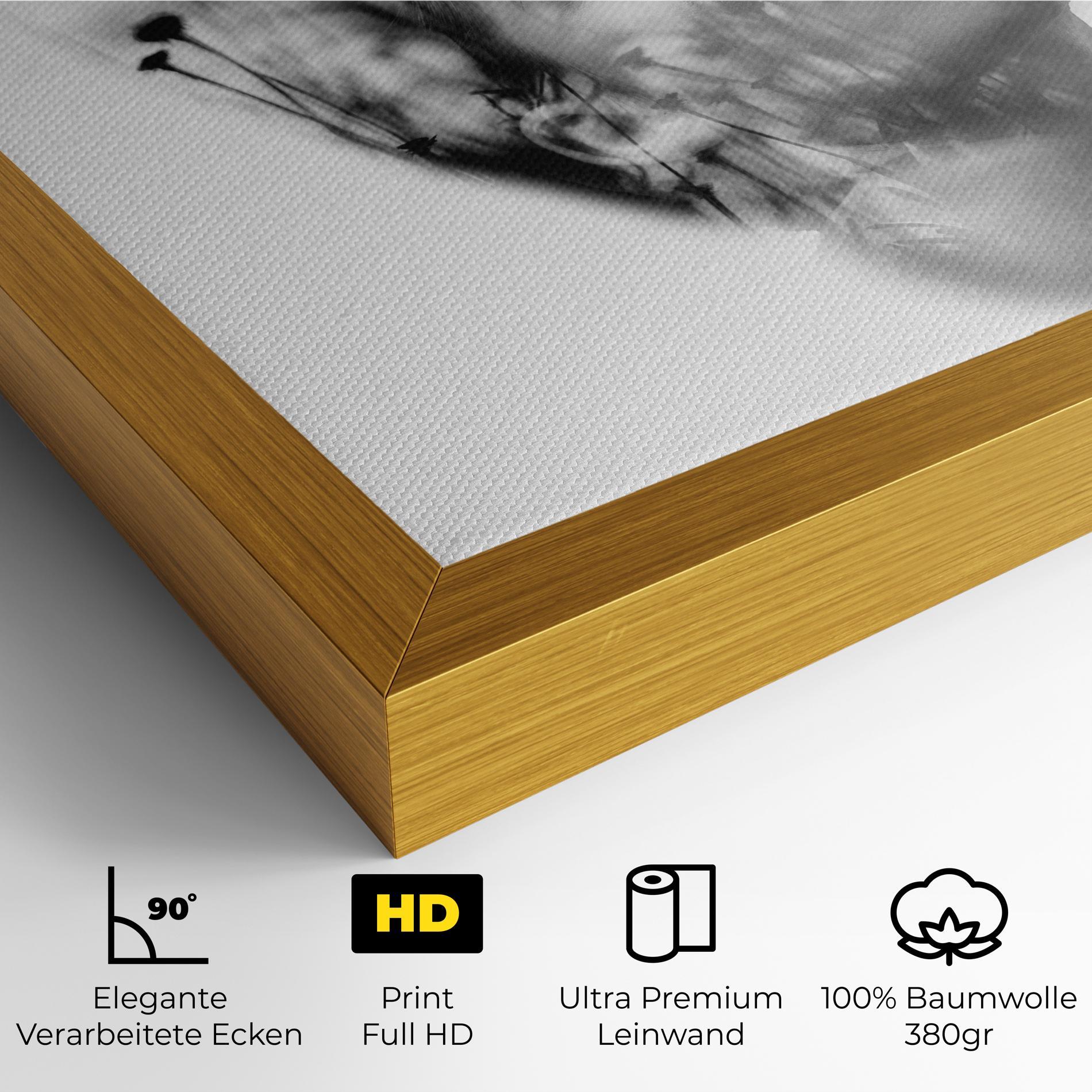 Leinwandbild Nature Woman mockup 4