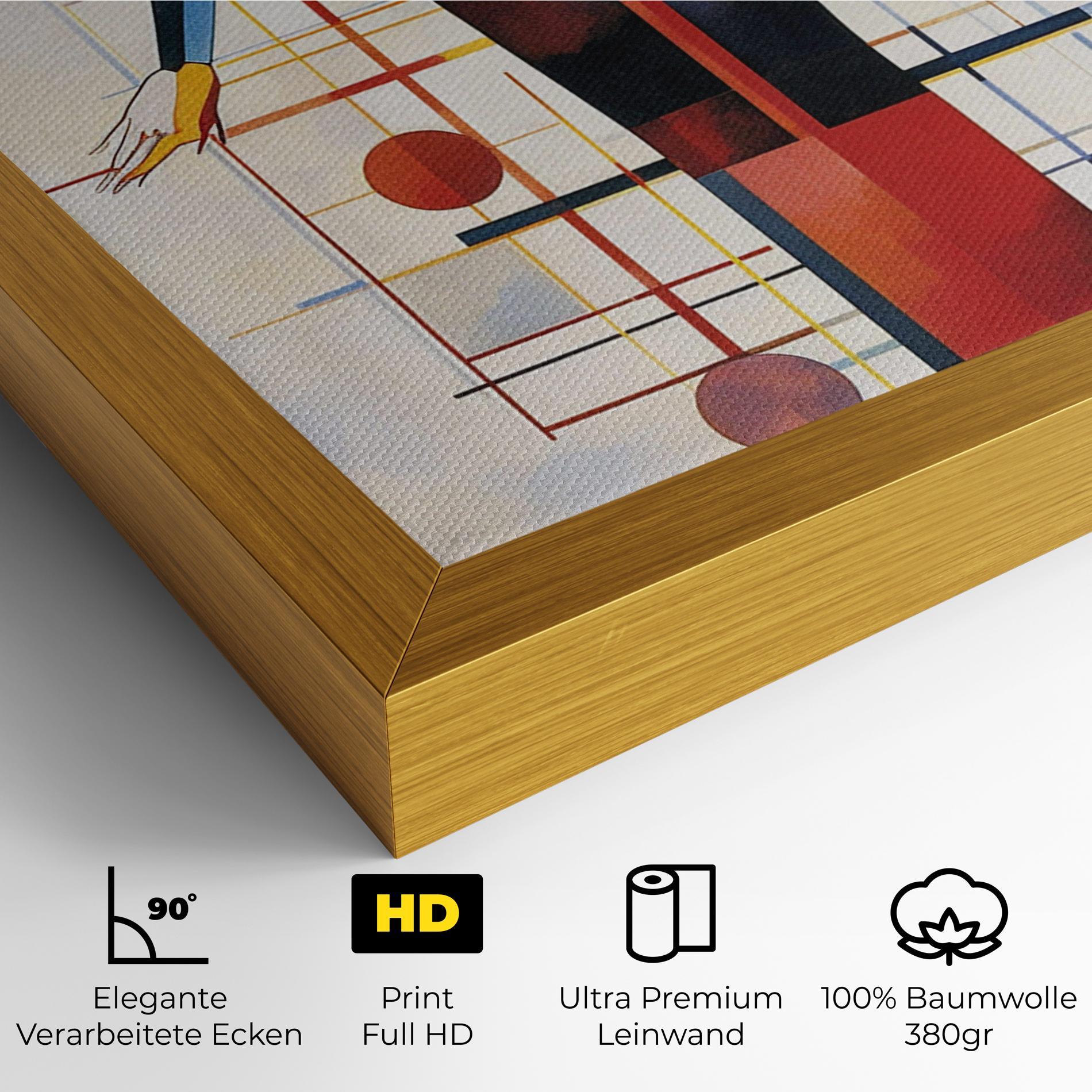 Leinwandbild Poster Woman Artist mockup 4