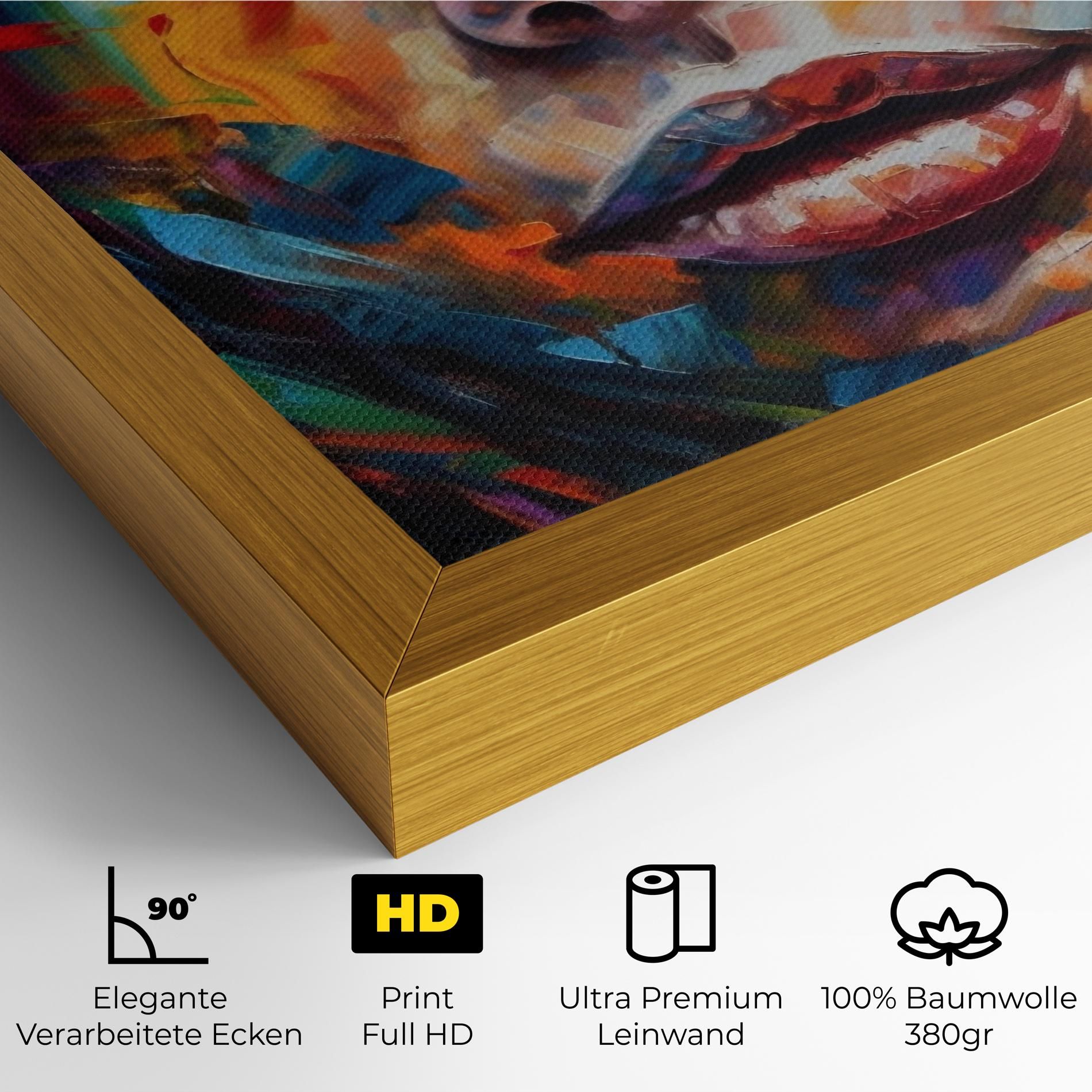 Vibrant Color Woman Paint mockup 4