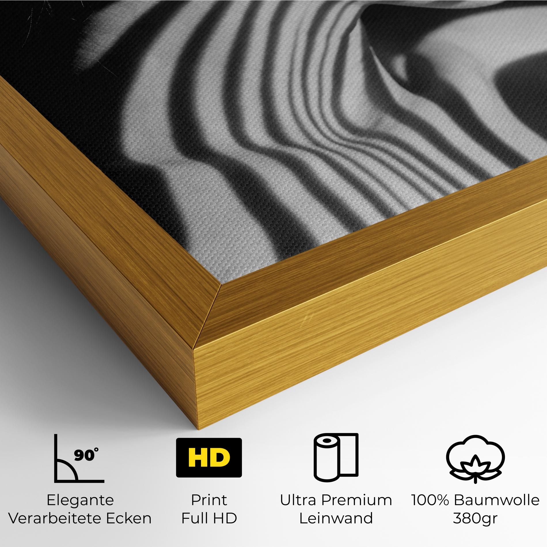 Zebra Stripes Woman mockup 4