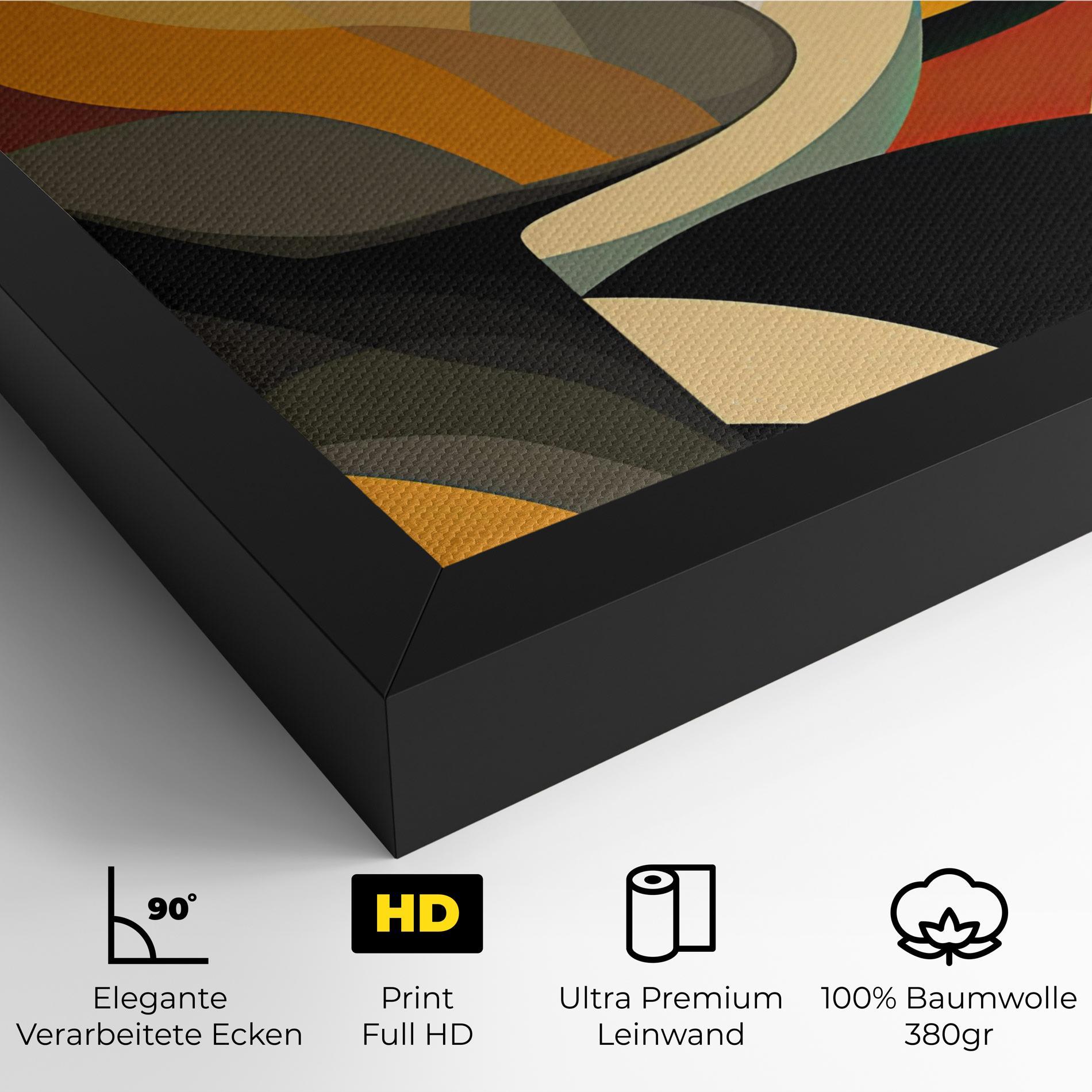 Leinwandbild Dreamy Graphic Girl mockup 4