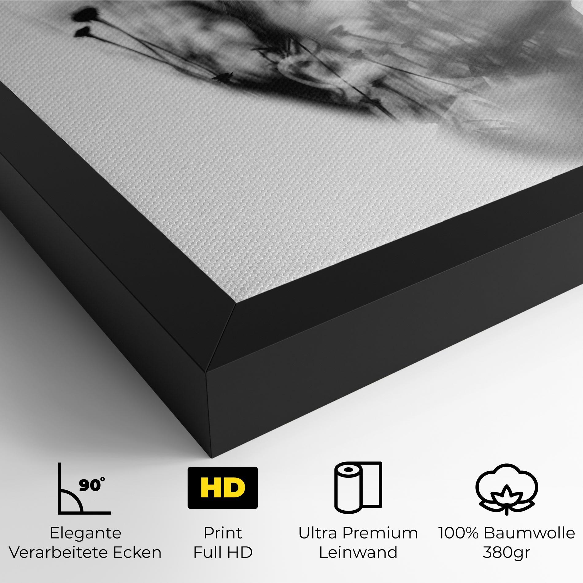 Leinwandbild Nature Woman mockup 4