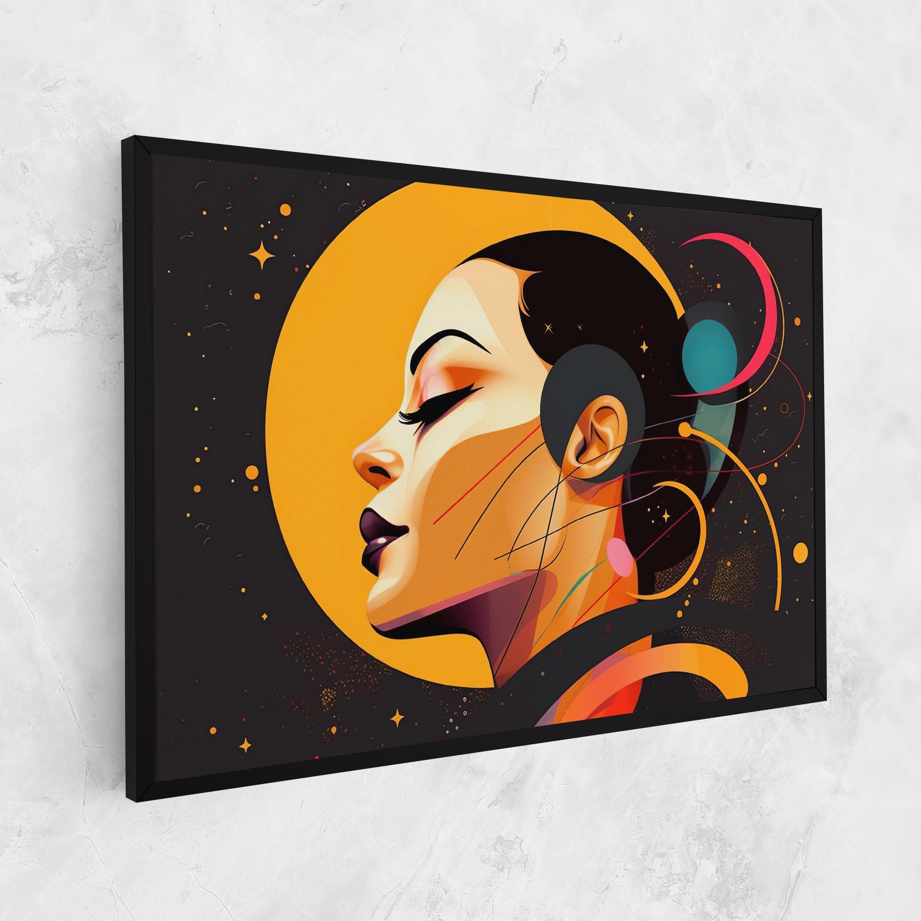 Leinwandbild Synthetic Female mockup 1