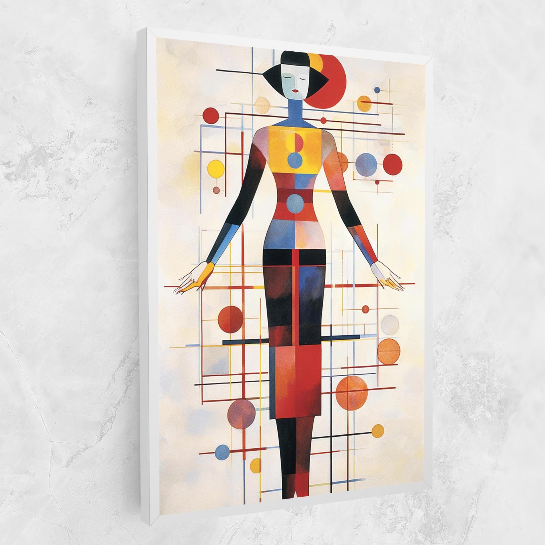 Poster Woman Artist mockup 1