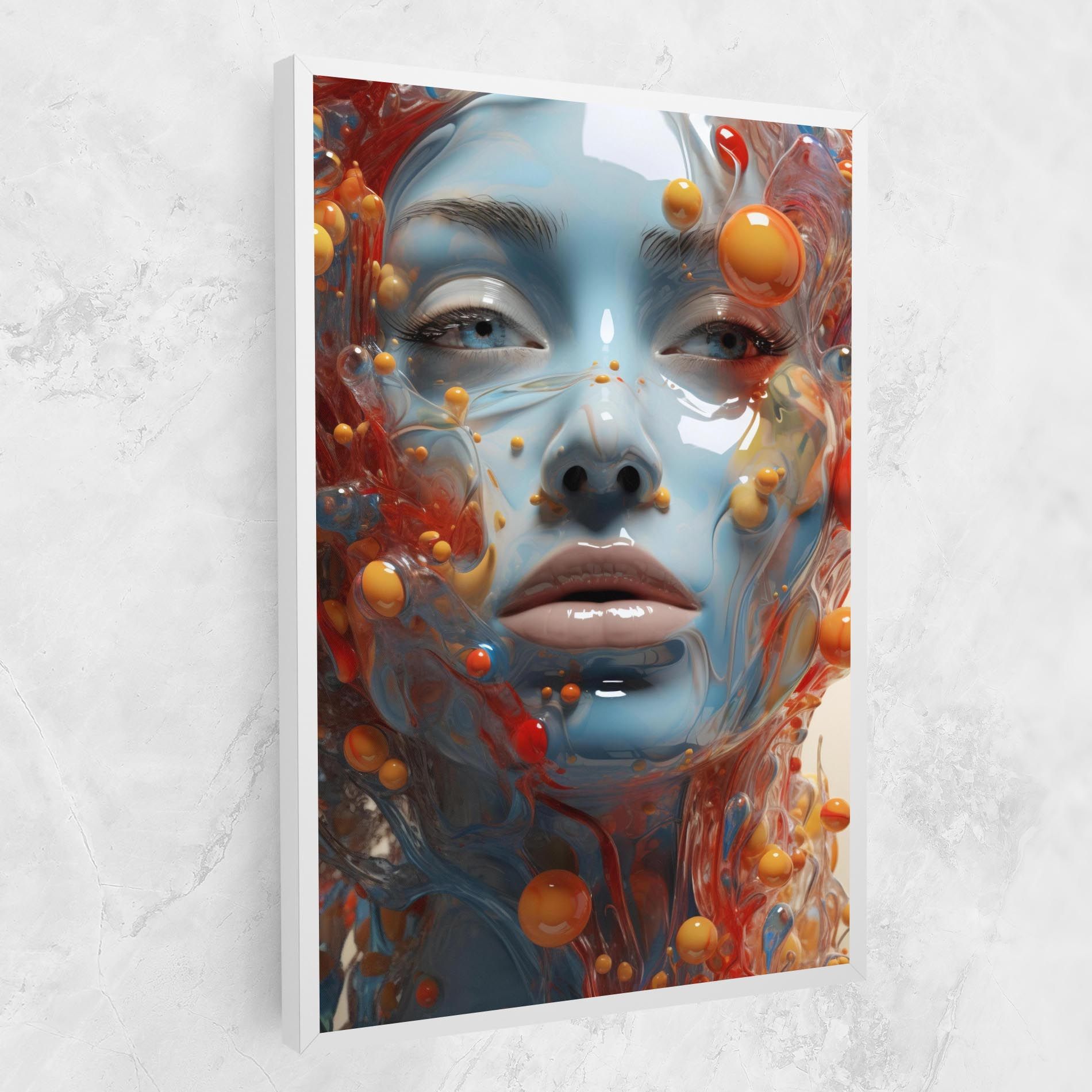 Pretty Blue Face mockup 1