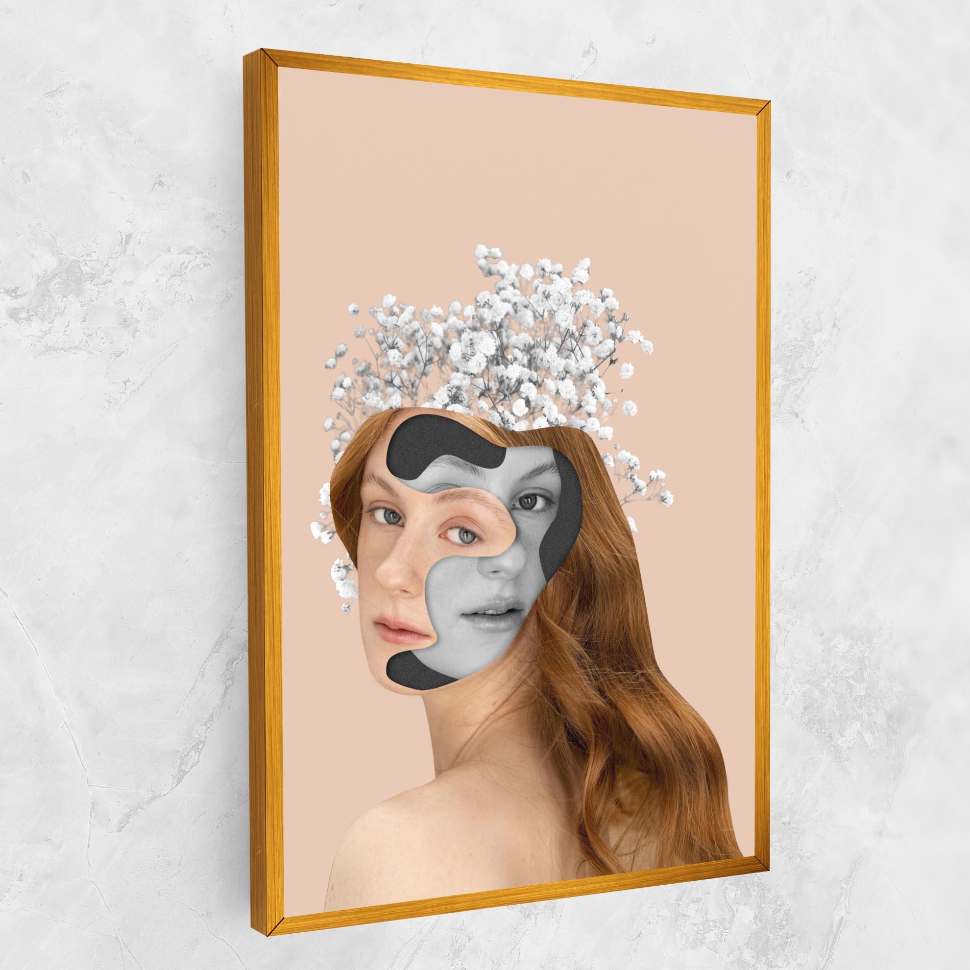 Leinwandbild Abstract Combination mockup 1